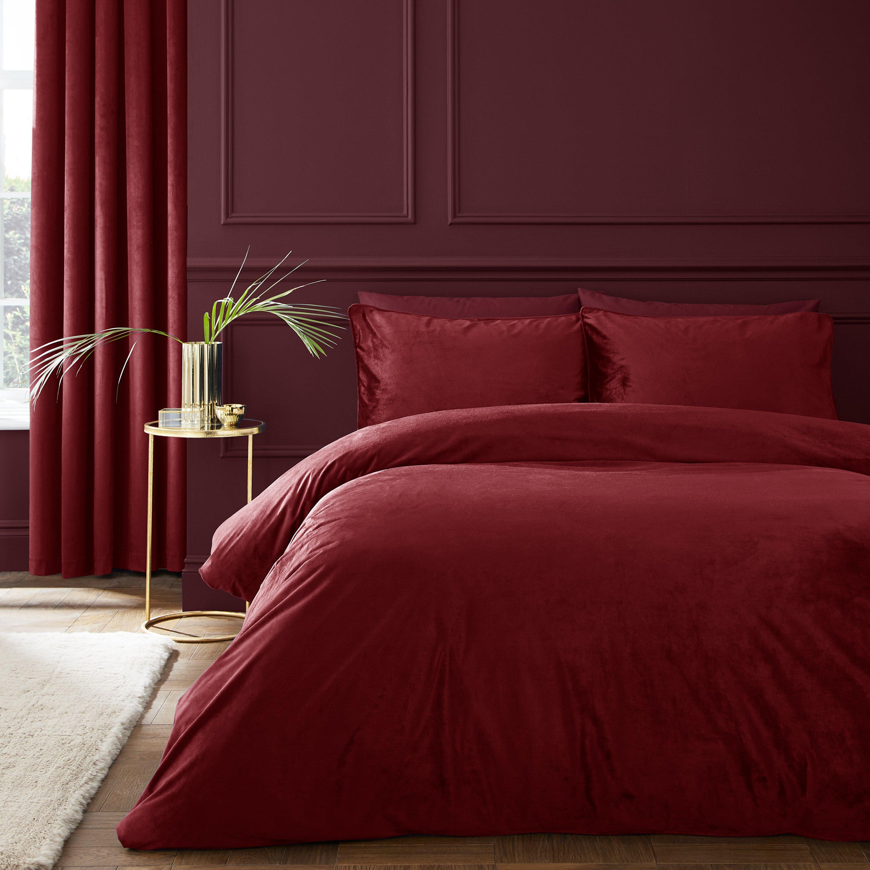 Kingsley Soft Matt Velvet Duvet Cover Set