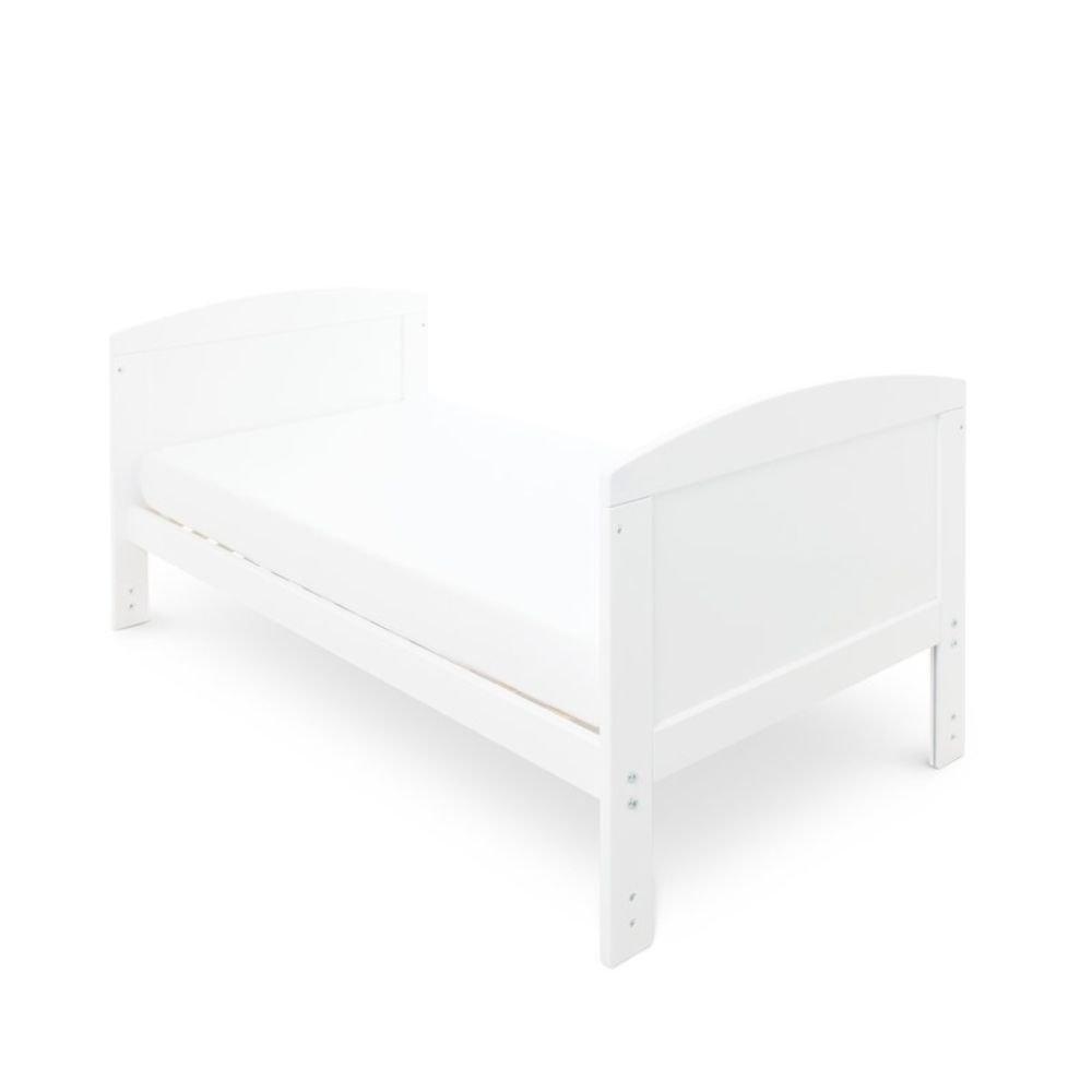 White - Ickle Bubba - Coleby Classic Cot Bed & Under Drawer - 2