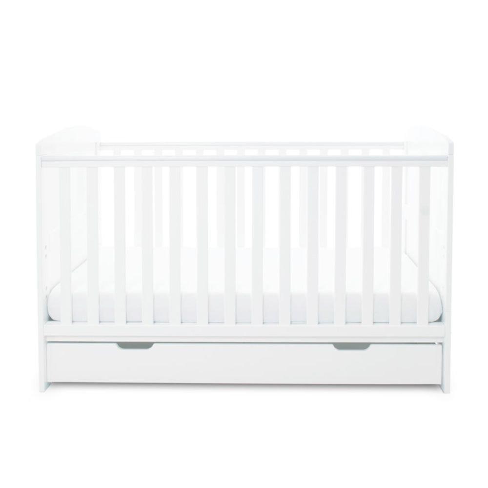 White - Ickle Bubba - Coleby Classic Cot Bed & Under Drawer - 6