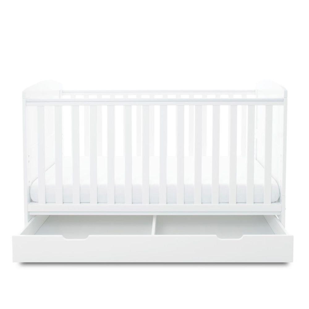 White - Ickle Bubba - Coleby Classic Cot Bed & Under Drawer - 8