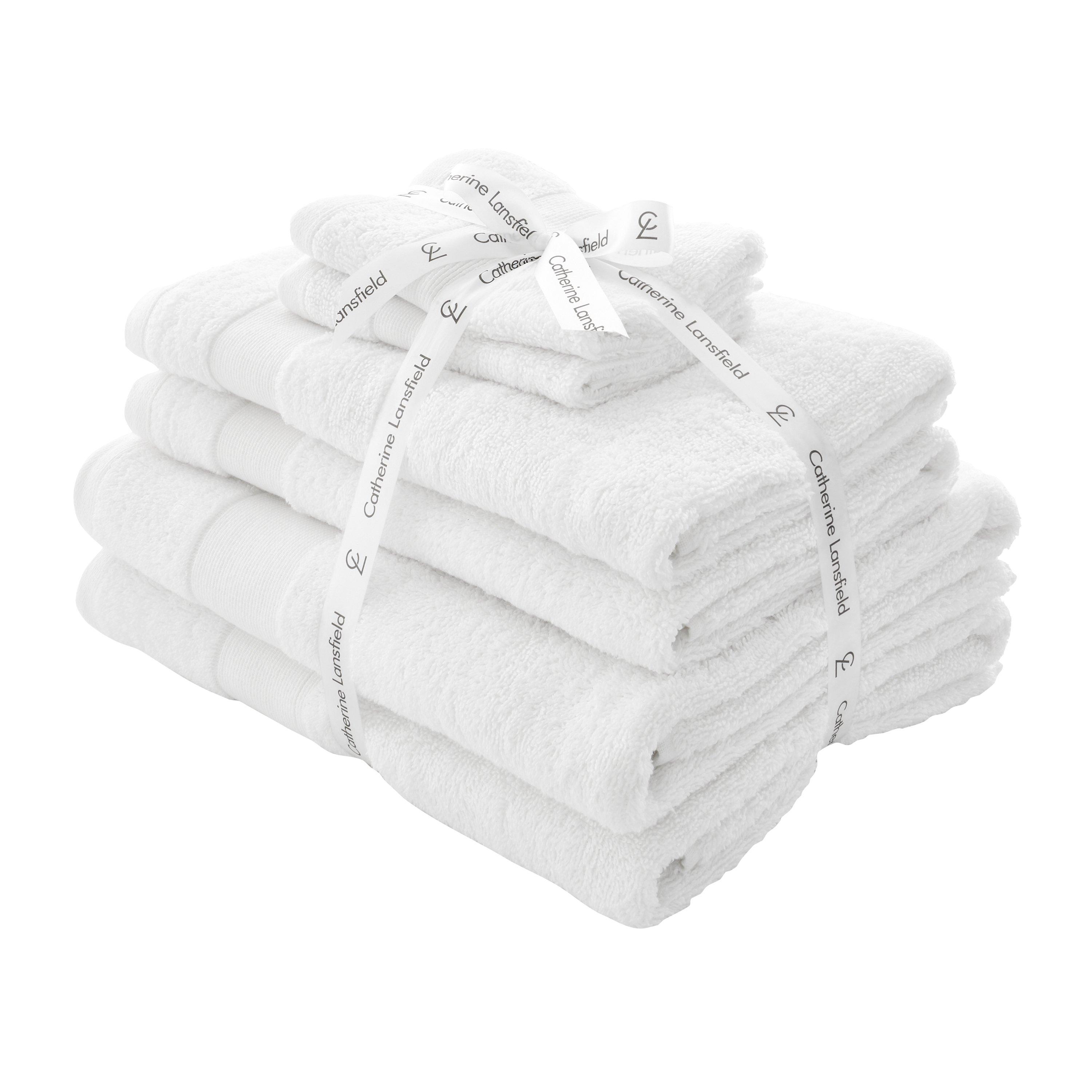 Anti-Bacterial Cotton 6 Piece Towel Bale Set