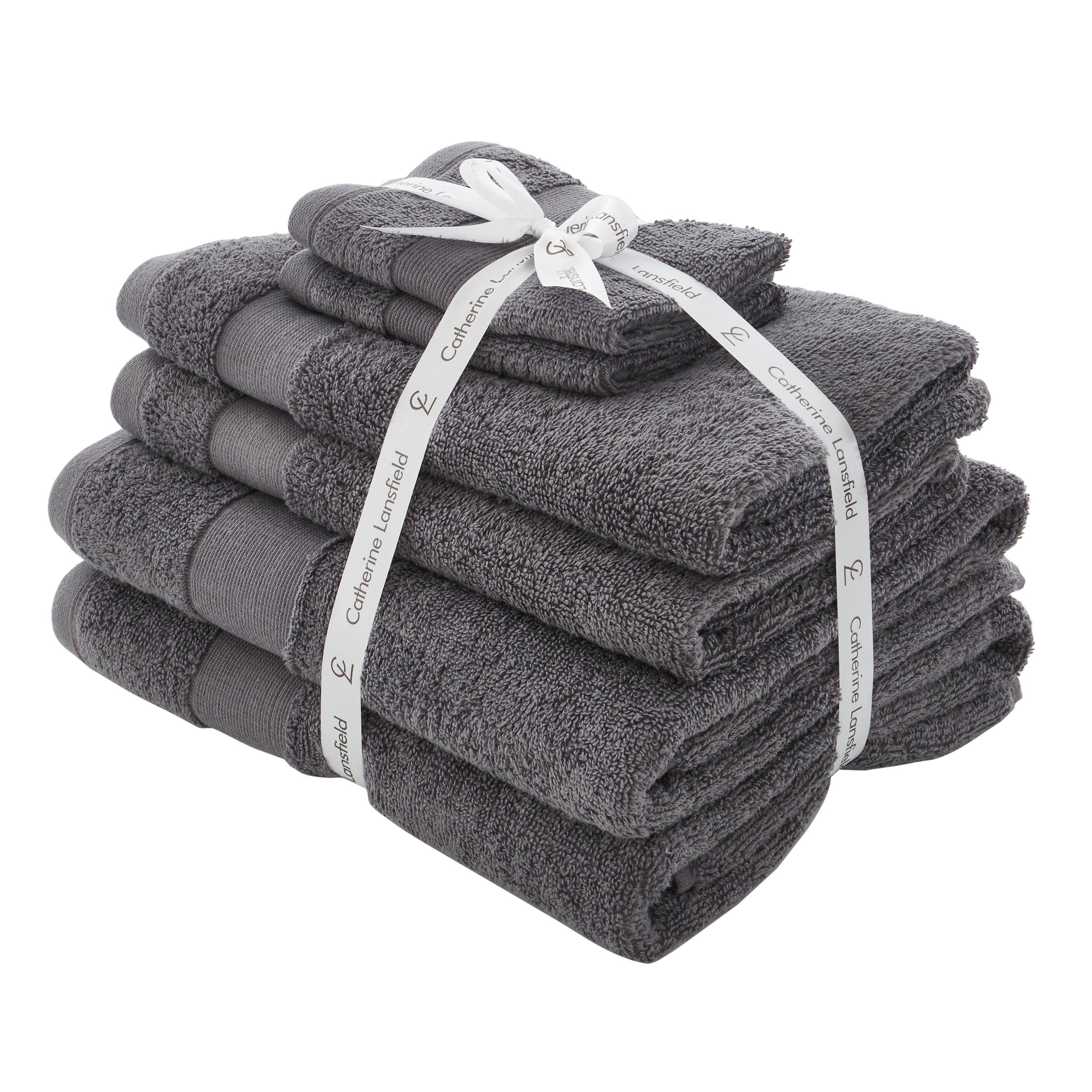 Anti-Bacterial Cotton 6 Piece Towel Bale Set
