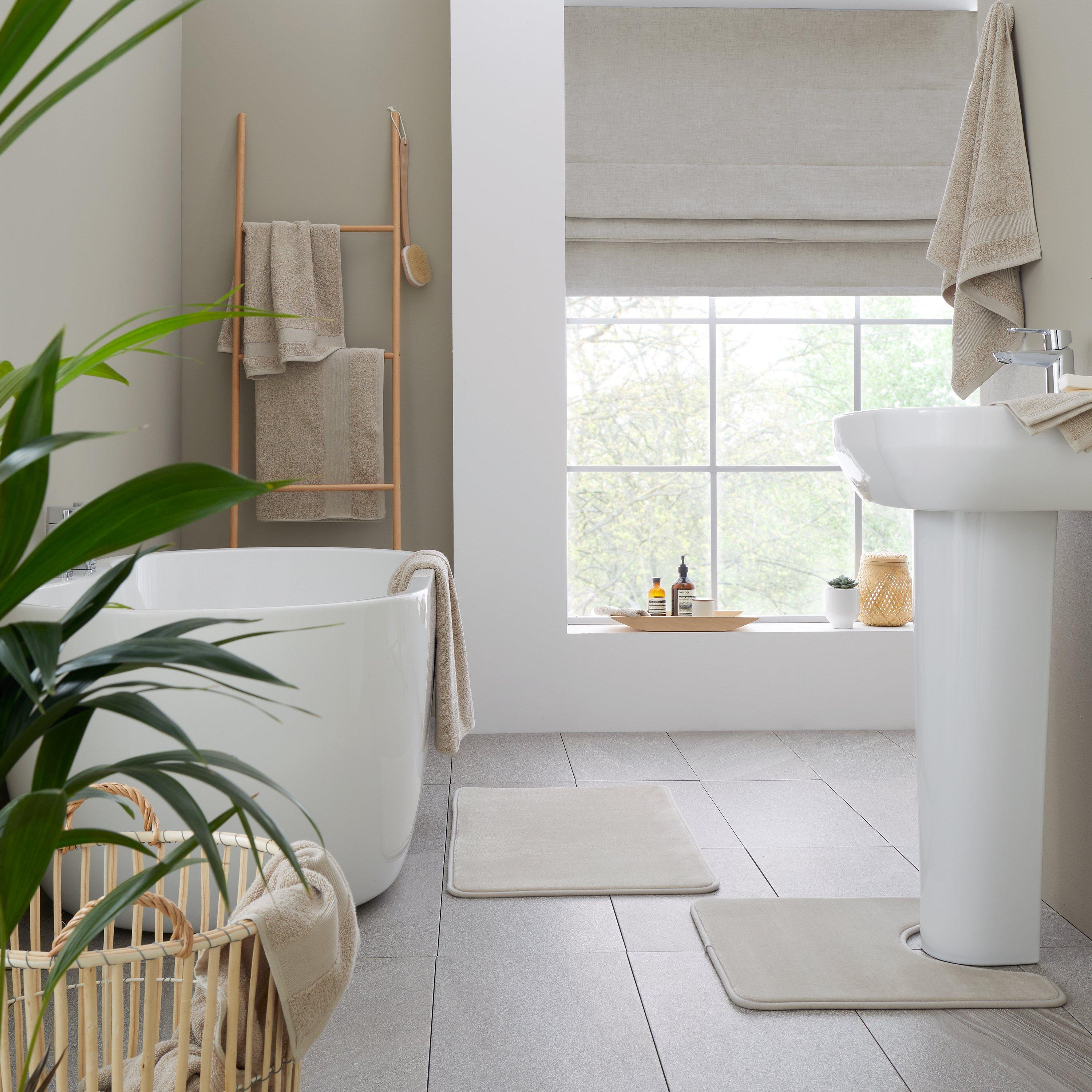 Natural - Catherine Lansfield - Anti-Bacterial Cotton 6 Piece Towel Bale Set - 4