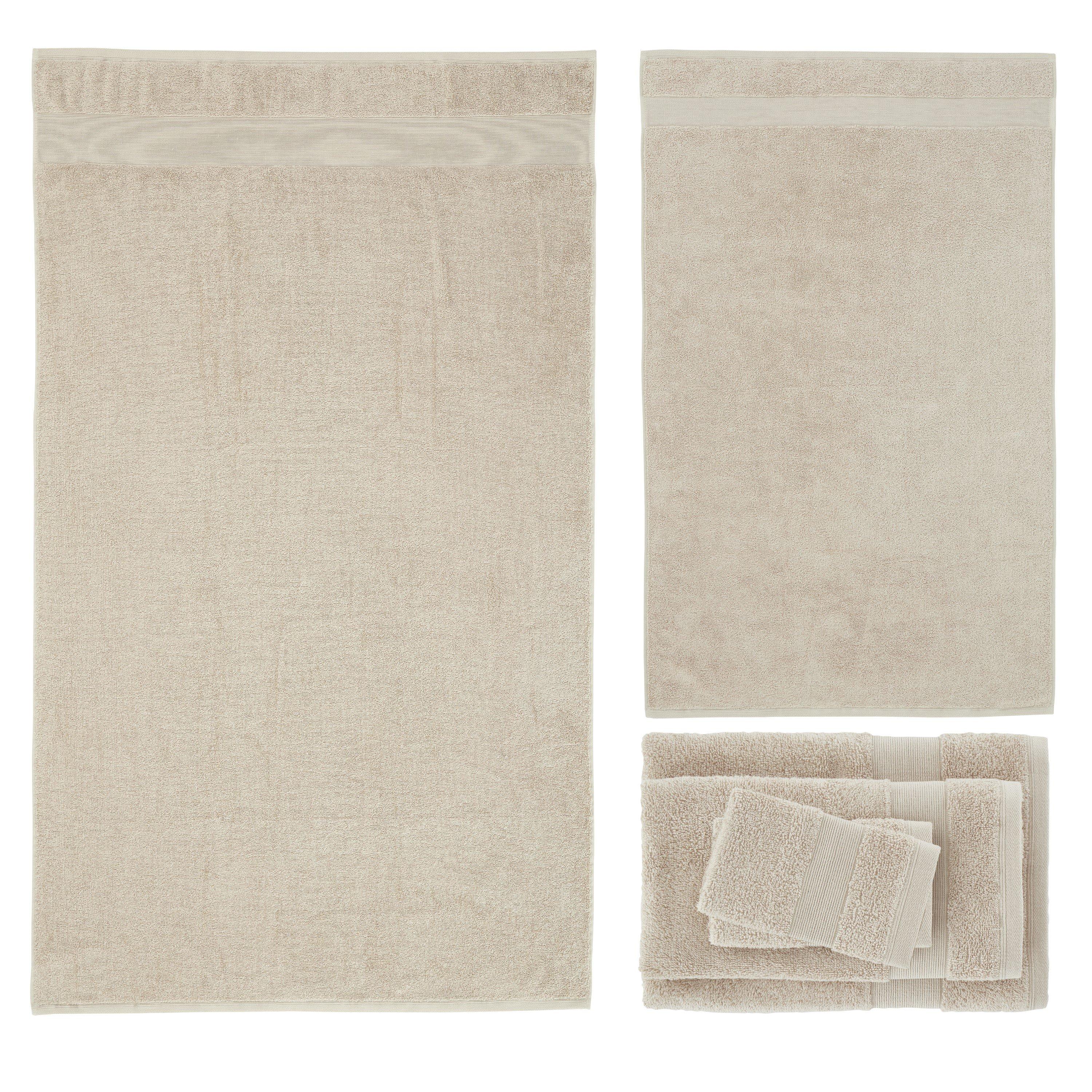 Natural - Catherine Lansfield - Anti-Bacterial Cotton 6 Piece Towel Bale Set - 5
