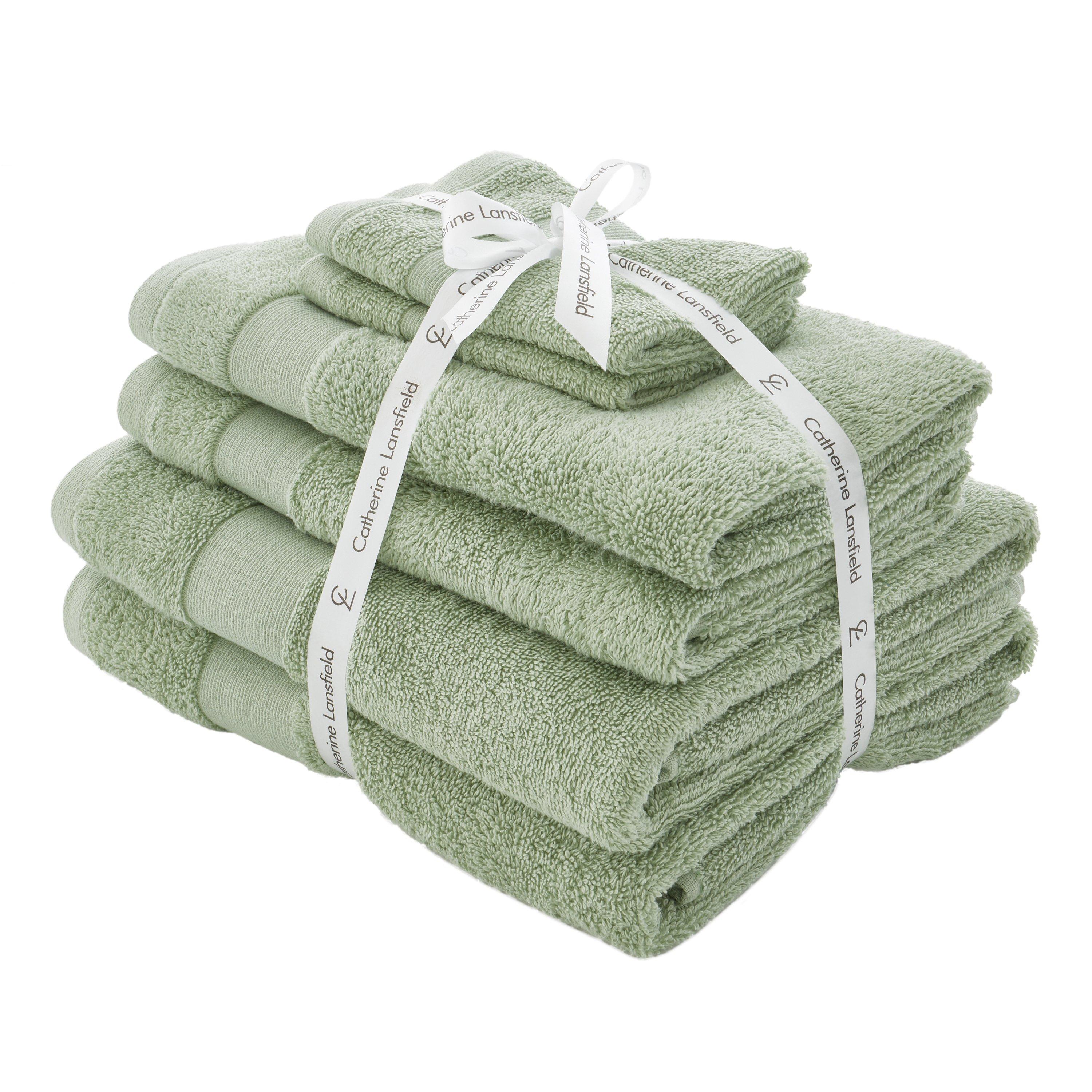 Anti-Bacterial Cotton 6 Piece Towel Bale Set