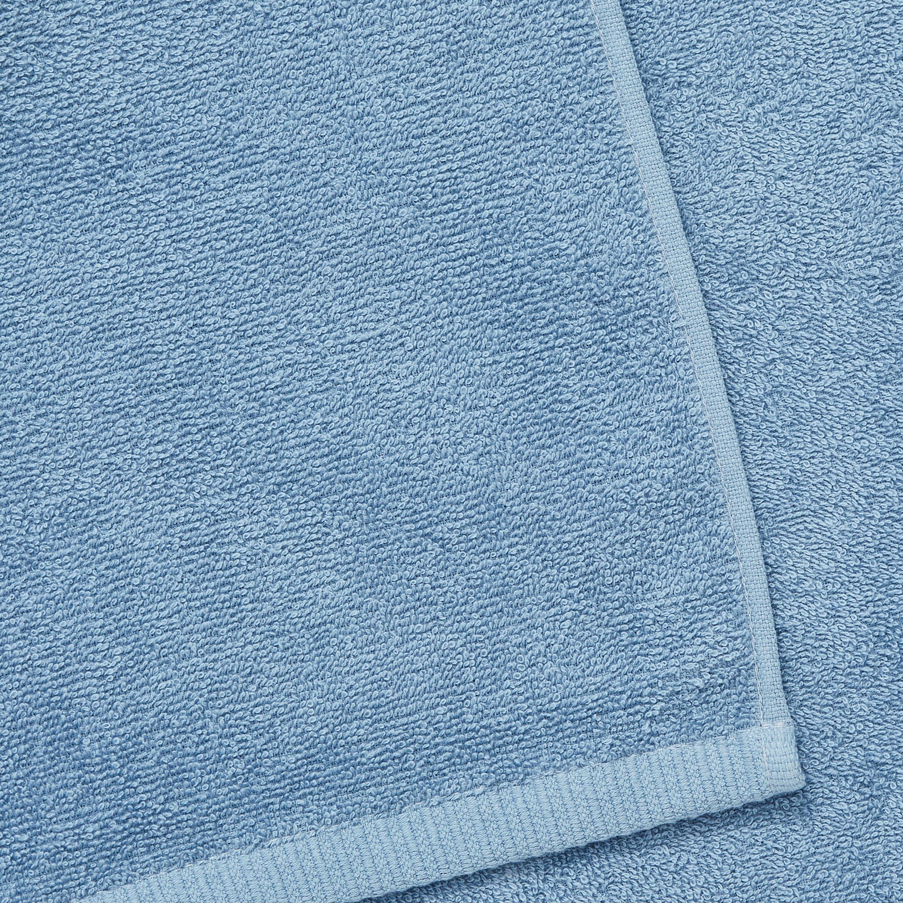 Blue - Catherine Lansfield - Quick Dry Cotton 8 Piece Towel Set - 2