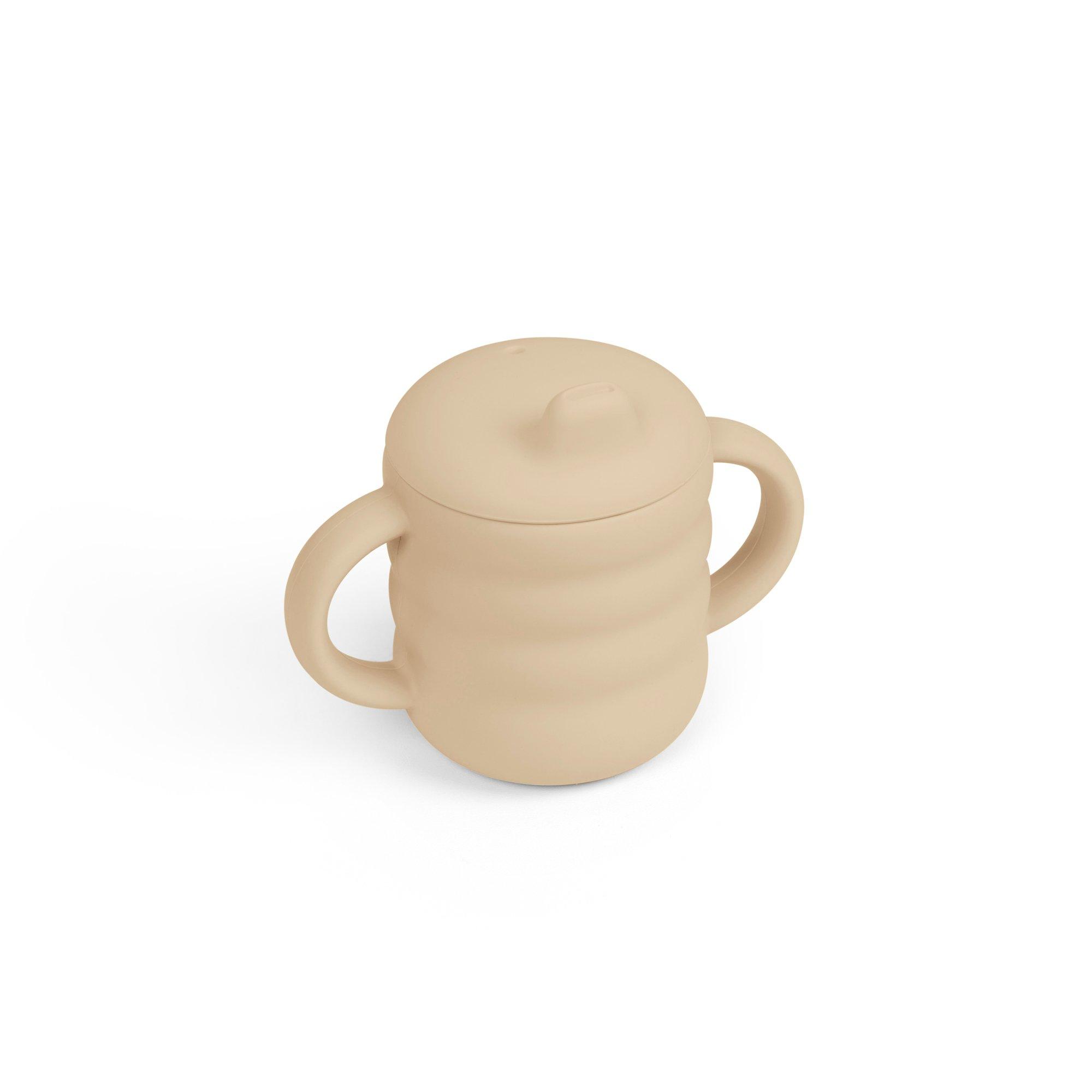 Beige - Ickle Bubba - 6 Piece Silicone Feeding Set - 5