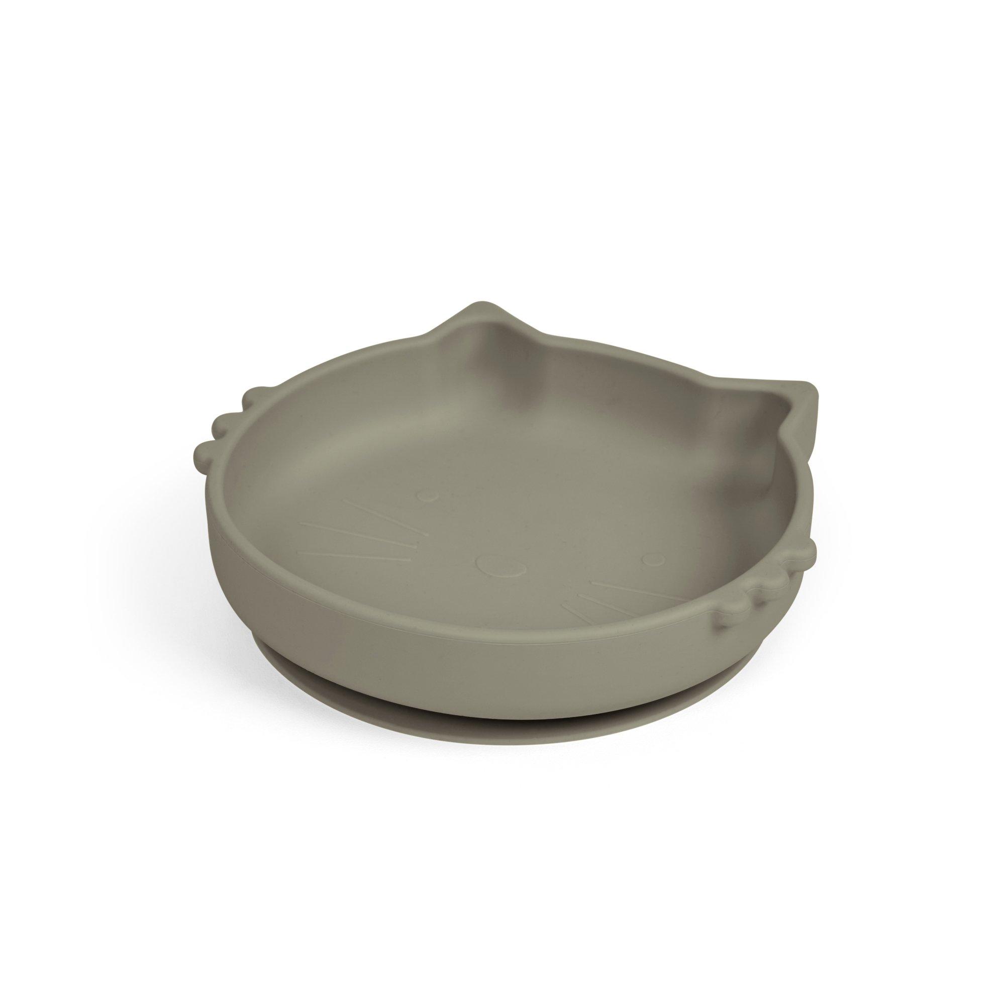 Sage Green - Ickle Bubba - 6 Piece Silicone Feeding Set - 3