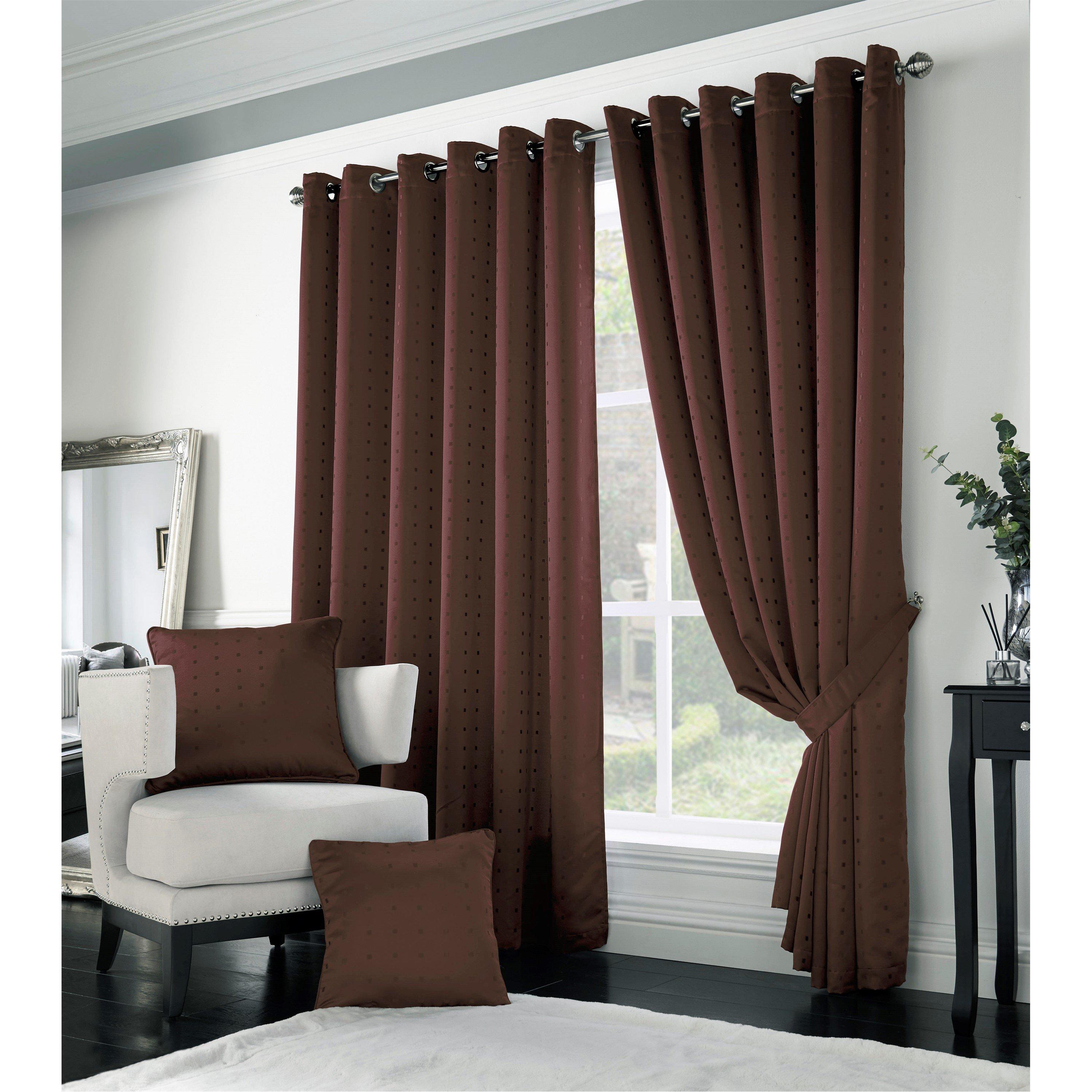 Madison Ring Top Eyelet Lined Curtains