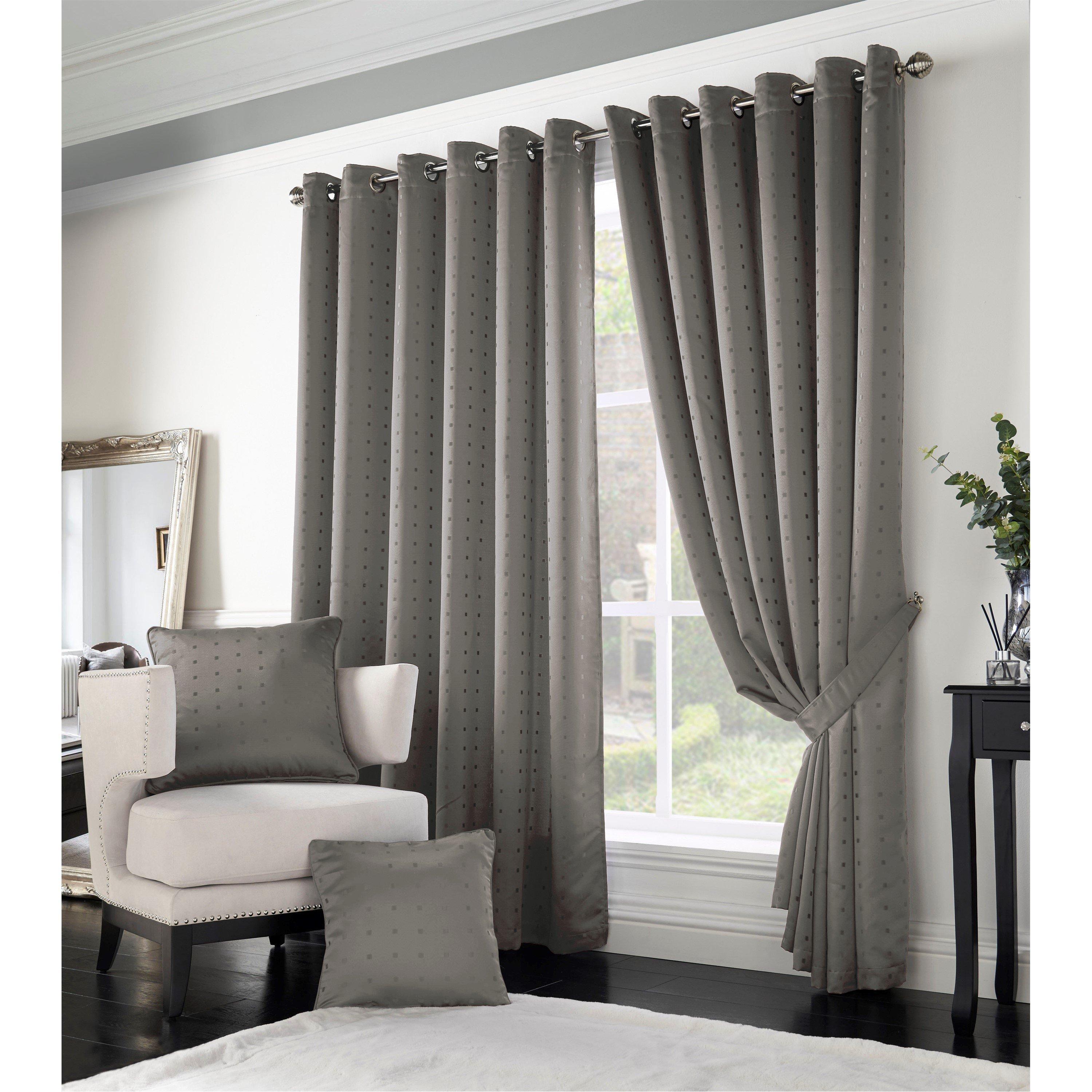 Madison Ring Top Eyelet Lined Curtains