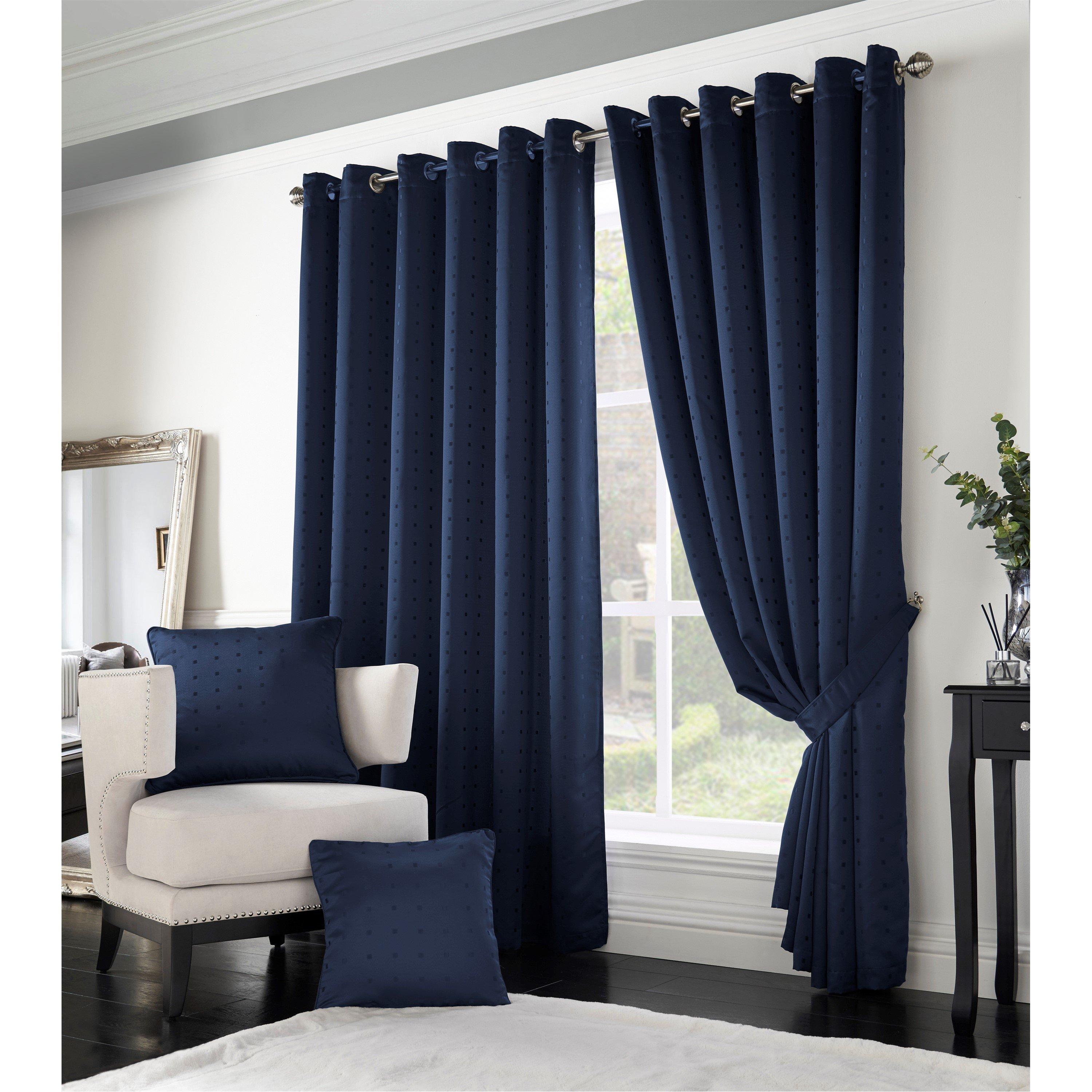 Madison Ring Top Eyelet Lined Curtains