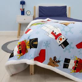 LEGO Lego Jingles Digital Sherpa Fleece Blanket