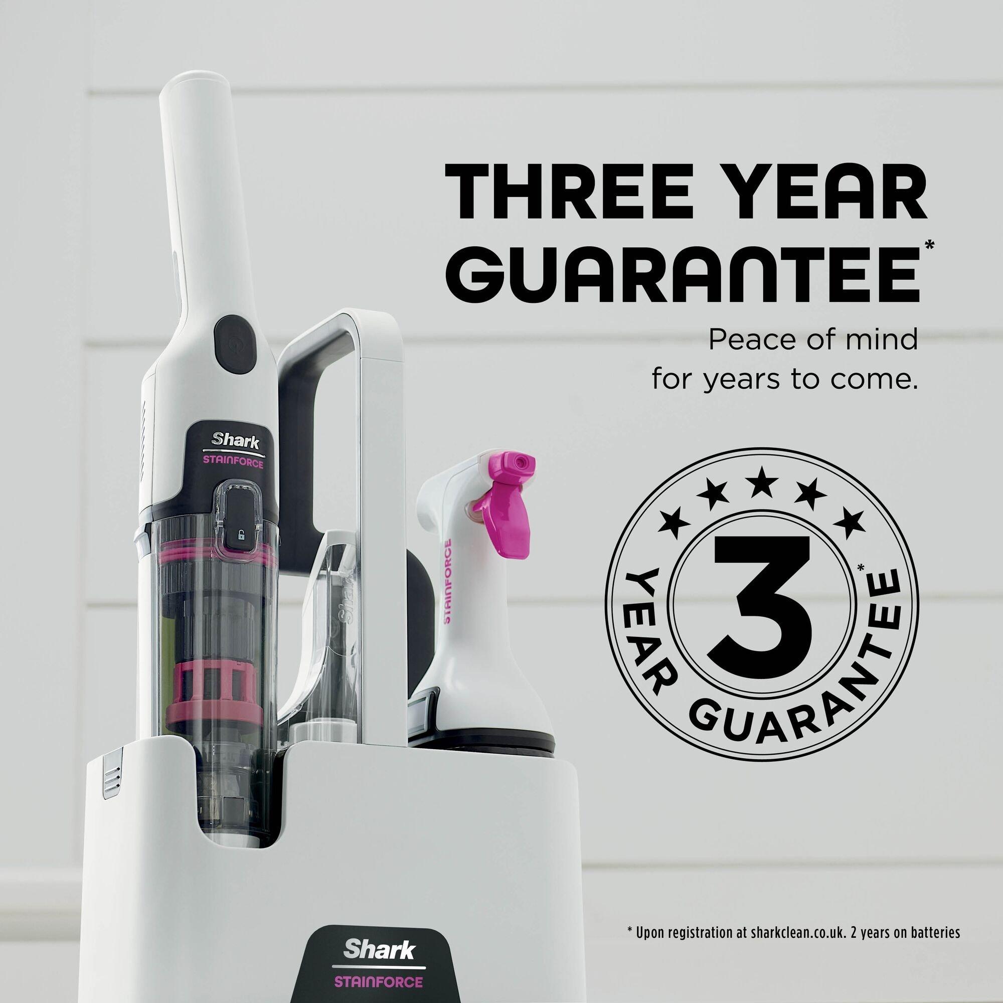 White - Shark - StainForce Cordless Stain-Destroying Spot Cleaner - 3