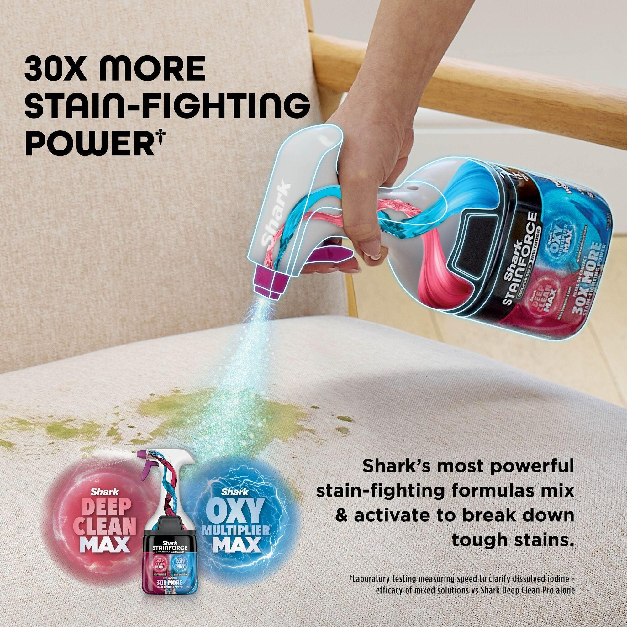 White - Shark - StainForce Cordless Stain-Destroying Spot Cleaner - 5