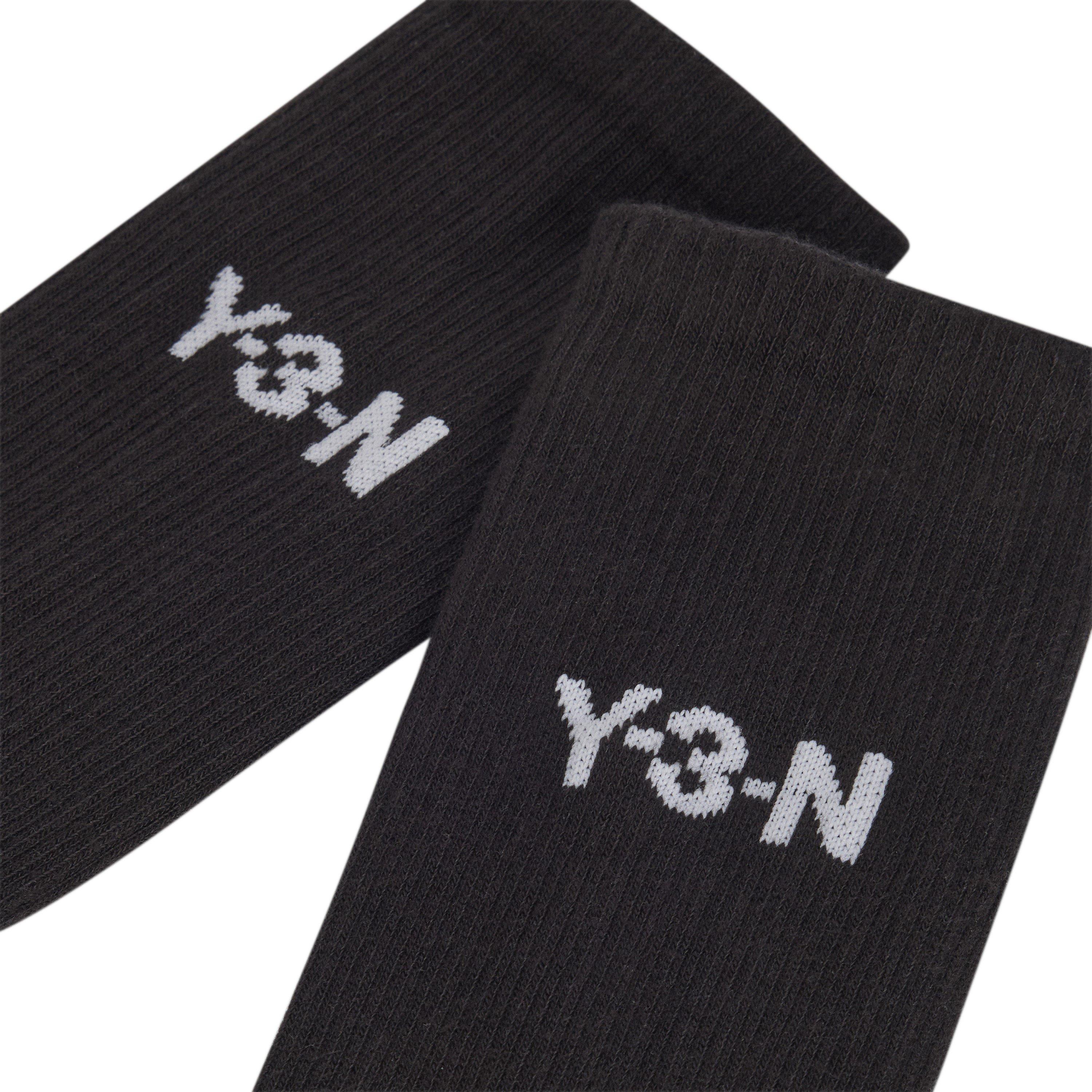 Black - Y3 - Men's NBHD Crew Socks - 3
