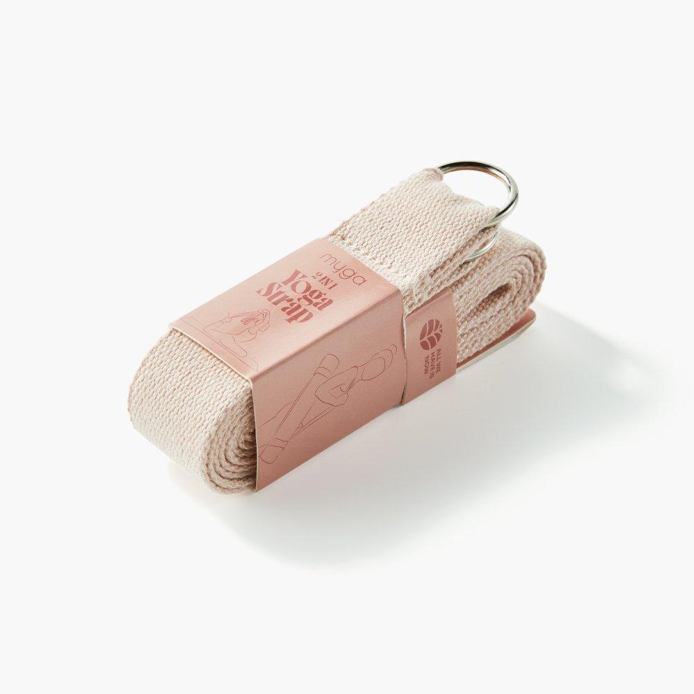 Blush - Myga - 2 in 1 Yoga Belt and Sling - 4