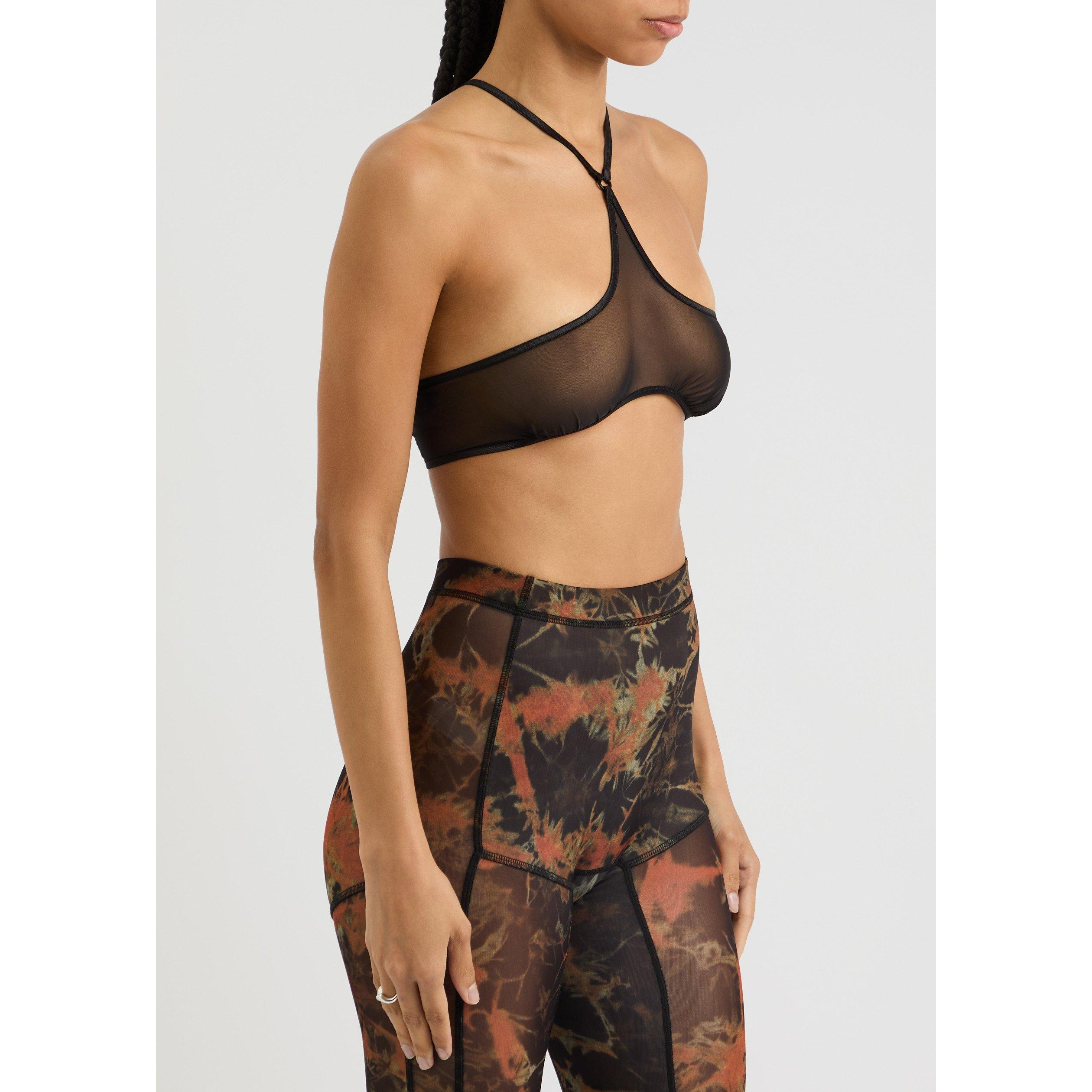 BLACK - KNWLS - TO CHK HALTERNECK SPORTS BRA - 2