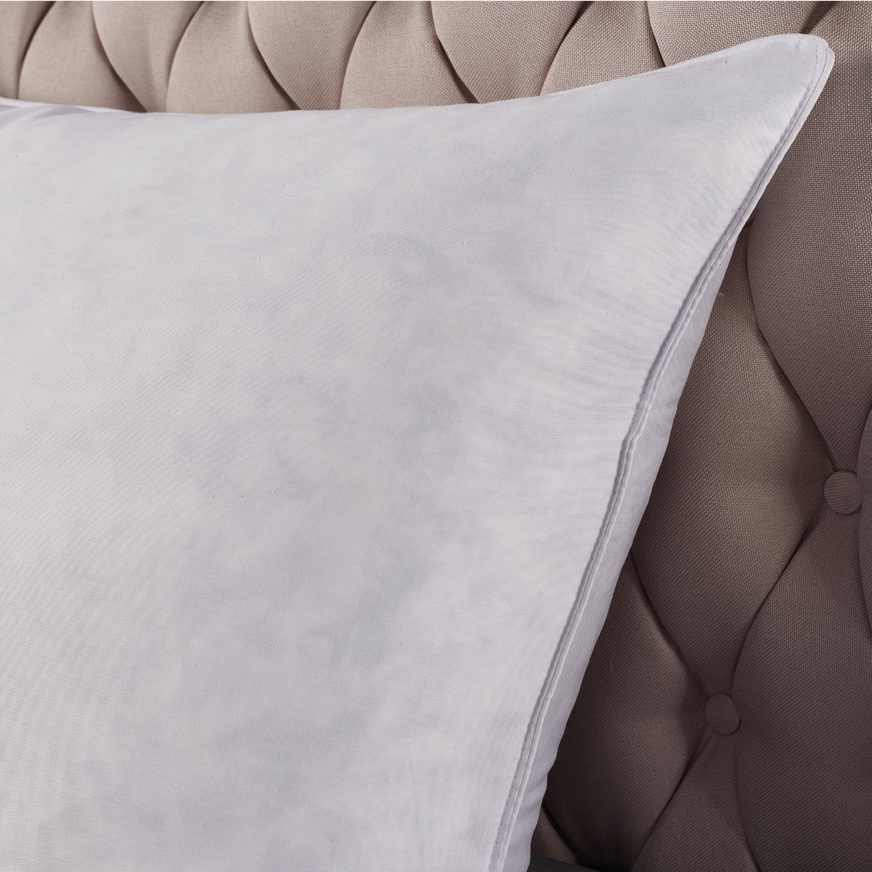 White - Downland - Luxury Softened Duck Feather Pillow Pair - 4