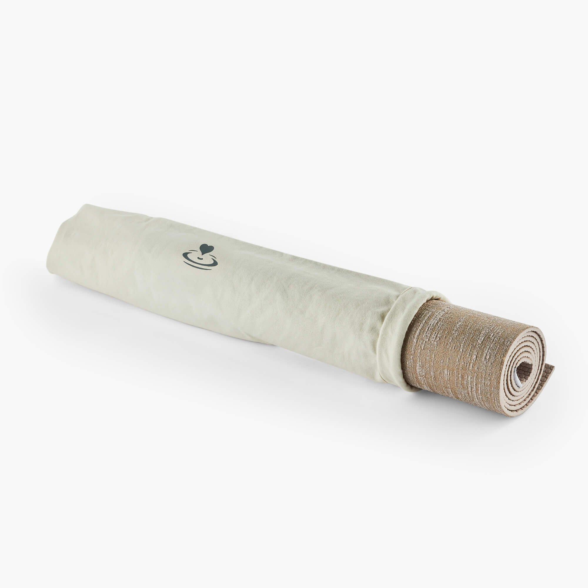 Cream - Myga - Cotton Yoga Mat Carry Bag - 4