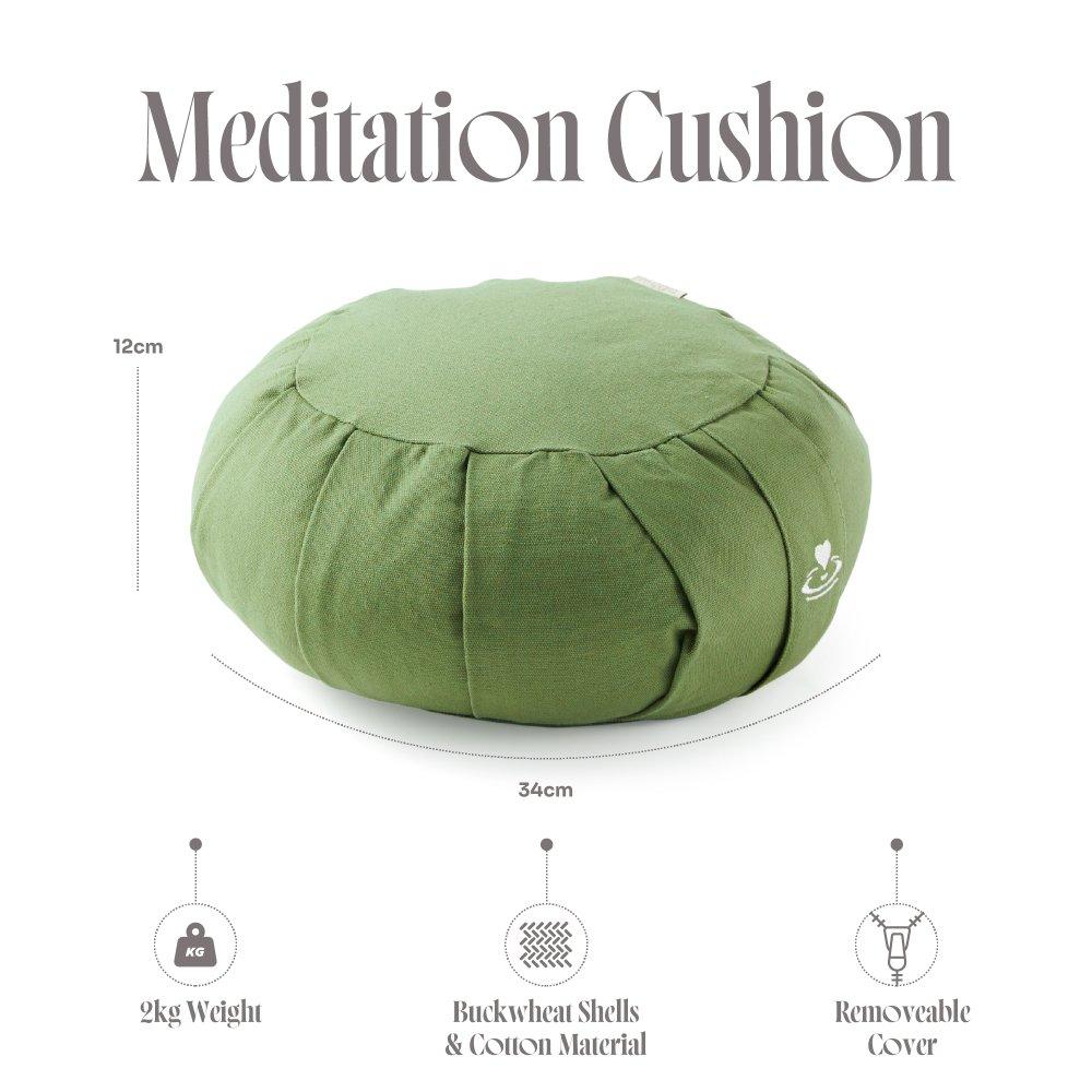 Moss - Myga - Zafu Yoga Meditation Cushion - 5