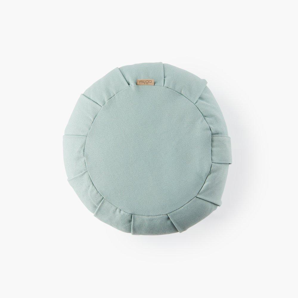 Teal - Myga - Zafu Yoga Meditation Cushion - 2
