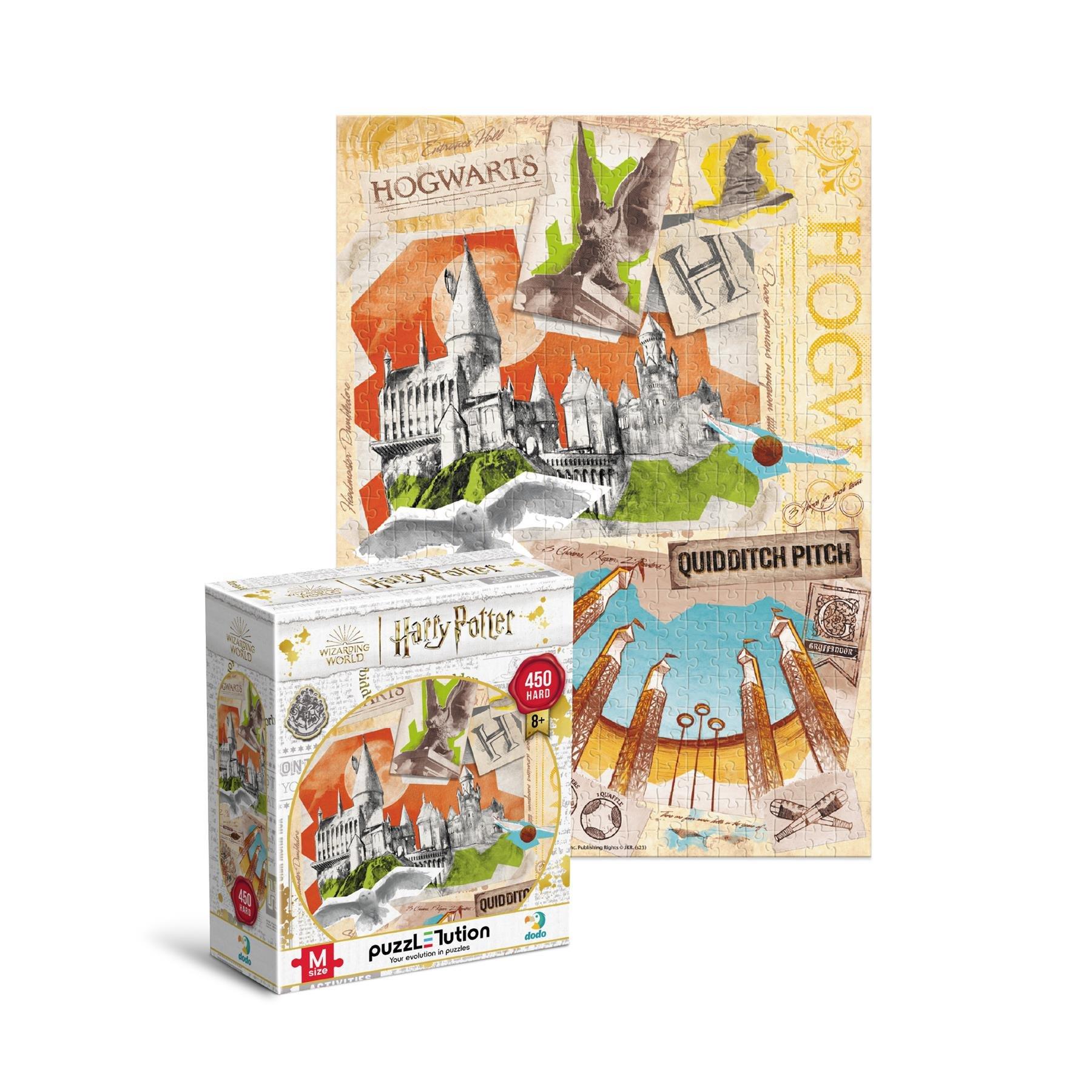 Multi - DODO - Harry Potter Puzzle - Hogwarts School and Quidditc - 1