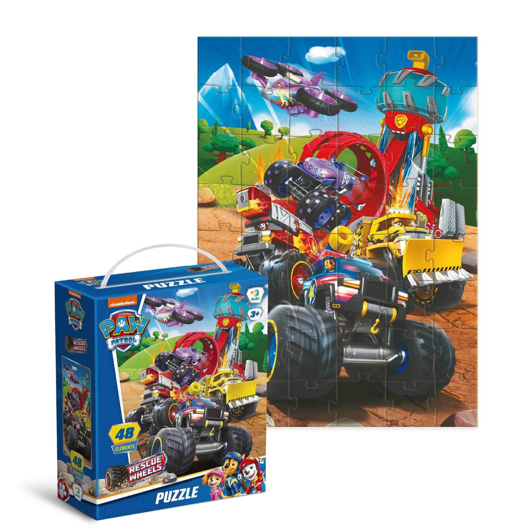 Multi - DODO - Paw Patrol Puzzle - Rescue Wheels - 48 Pieces - 1