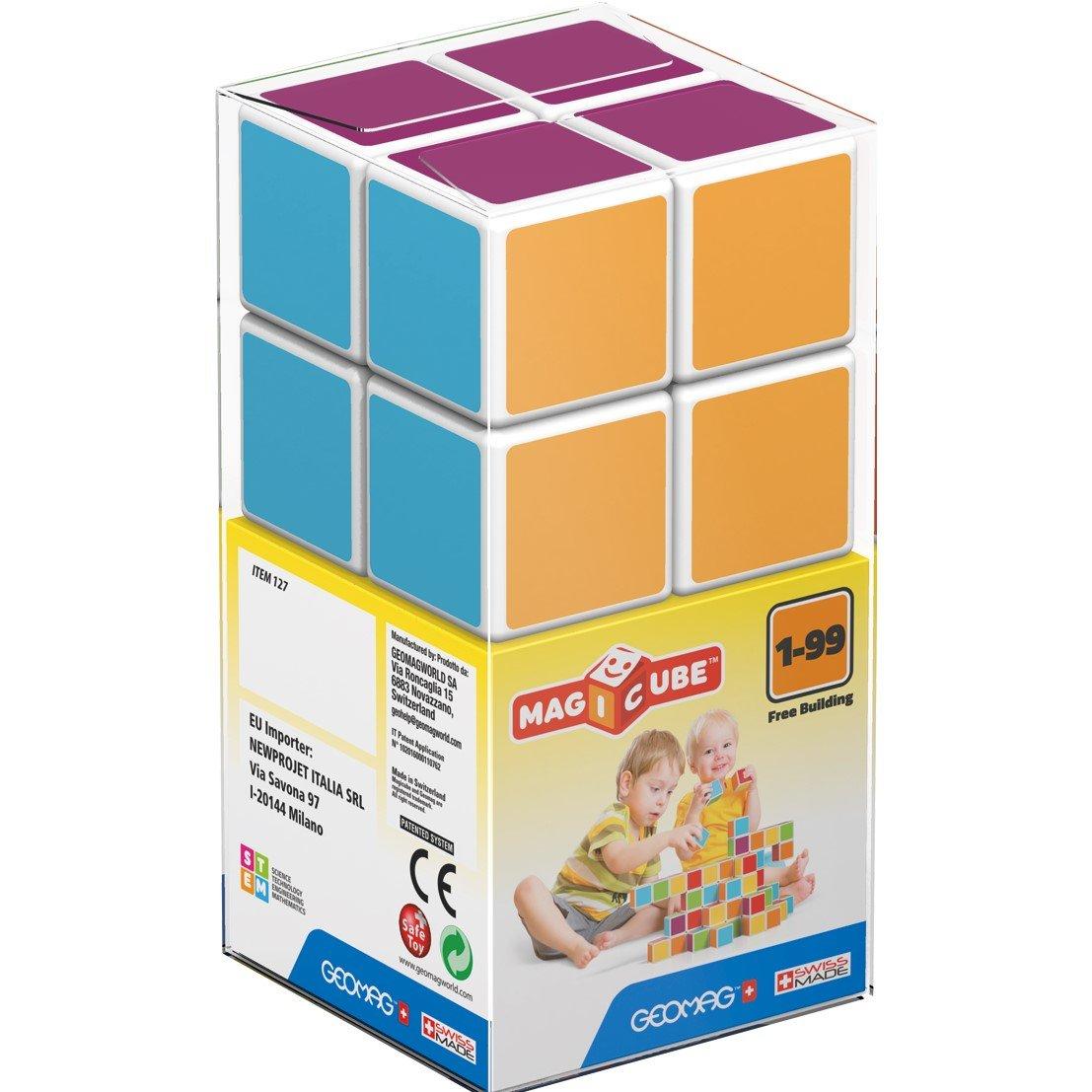 Multi - GEOMAG - Magicube Free Building Set - 8 Cubes - 2