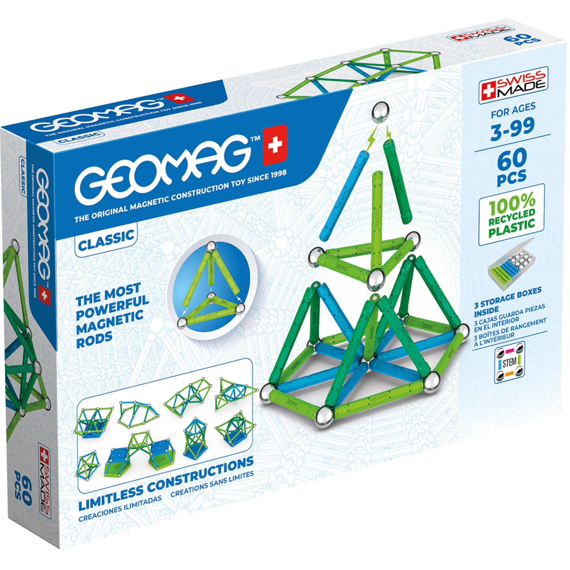 Multi - GEOMAG - Geomag Classic 60 Magnetic Shapes - 60 Pieces - 1