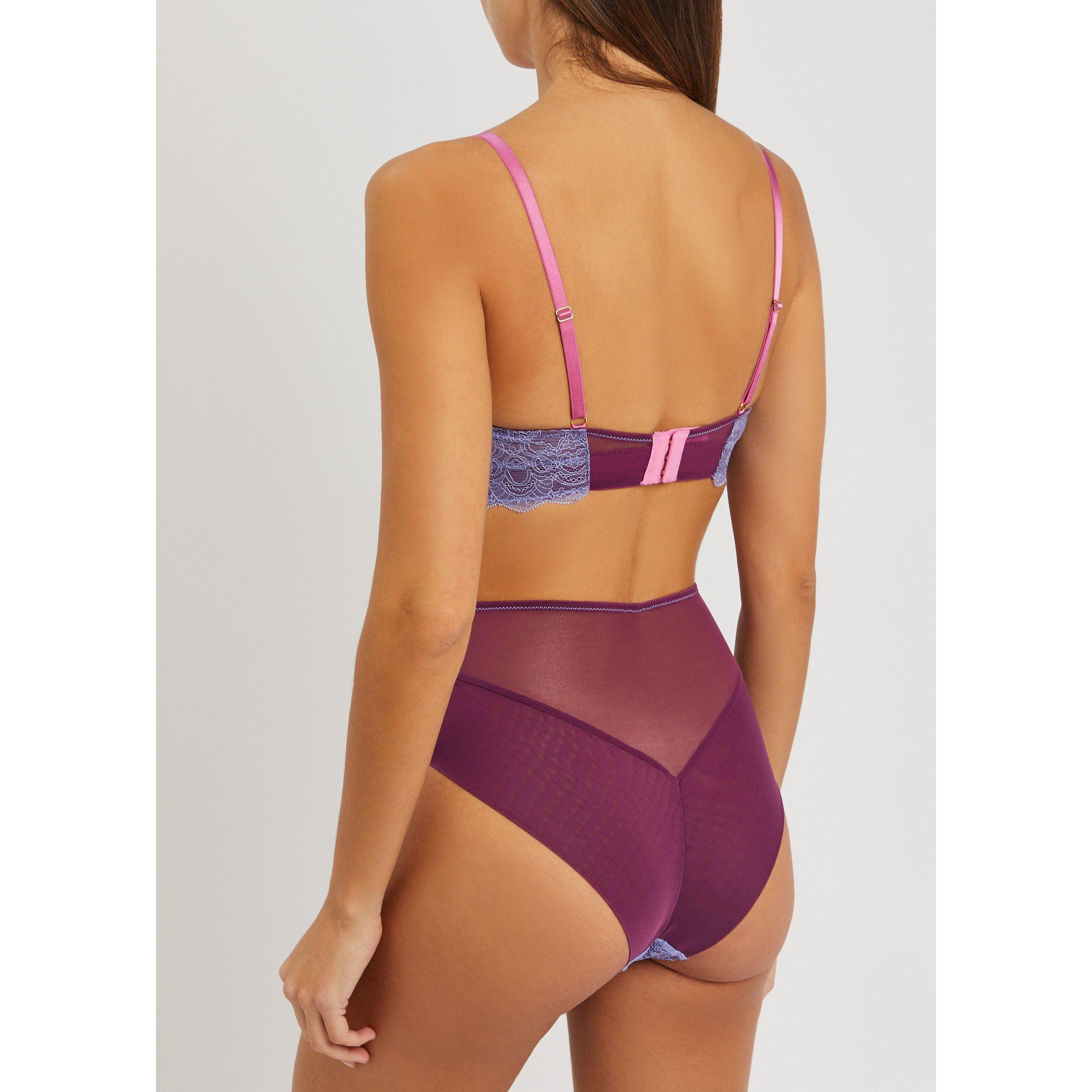 PURPLE - Dora Larsen - UWB SAVANNAH LACE UNDRWIRE BRA - 3