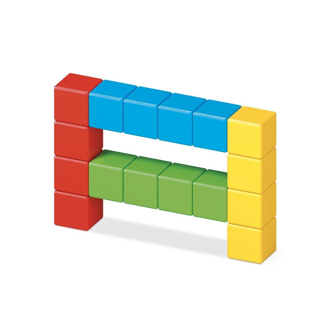 Multi - GEOMAG - Magicube Green Line 16 Cubes - 3