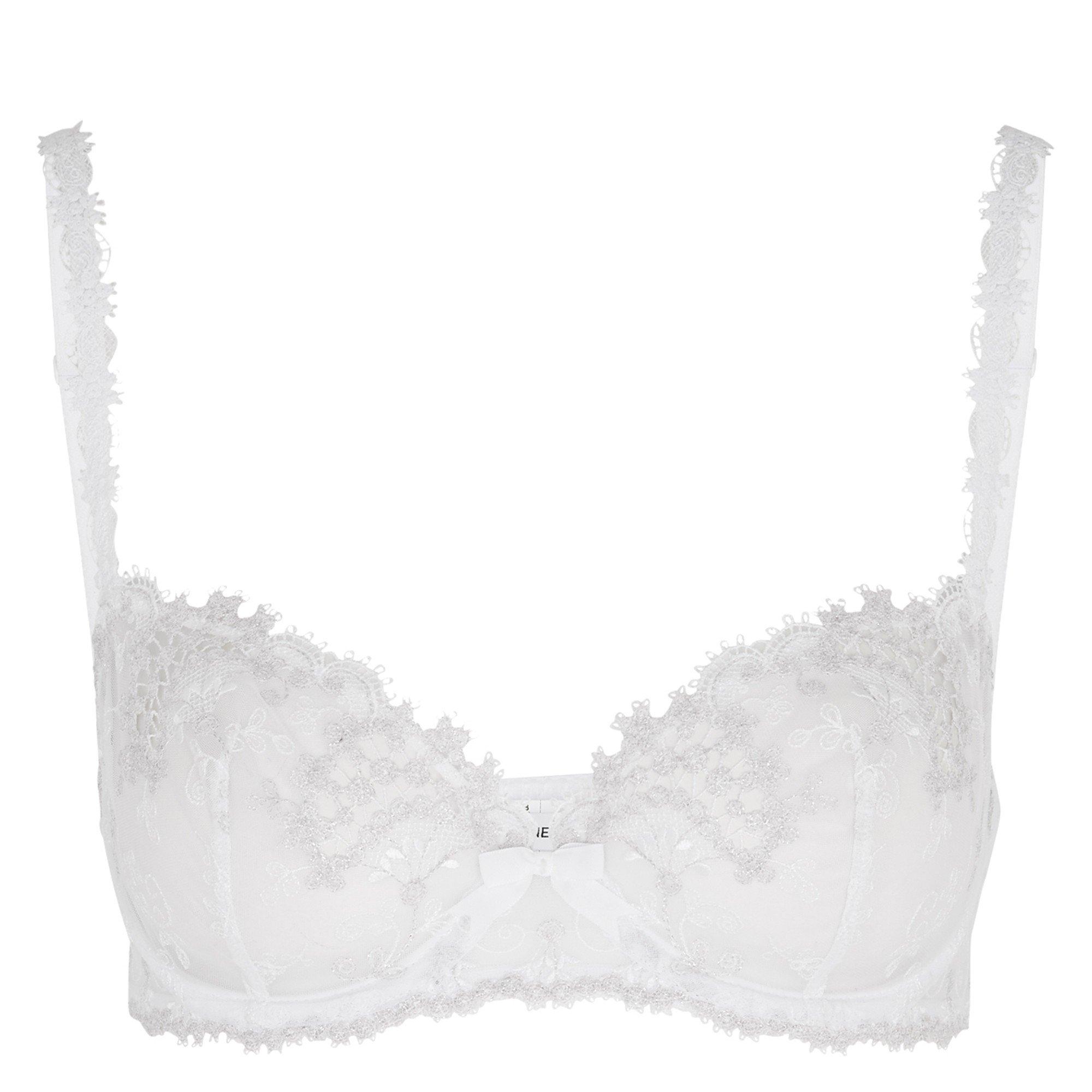 WHITE - Simone Perele - HC WISH12B CRISTAL HALFCUP BRA - 1