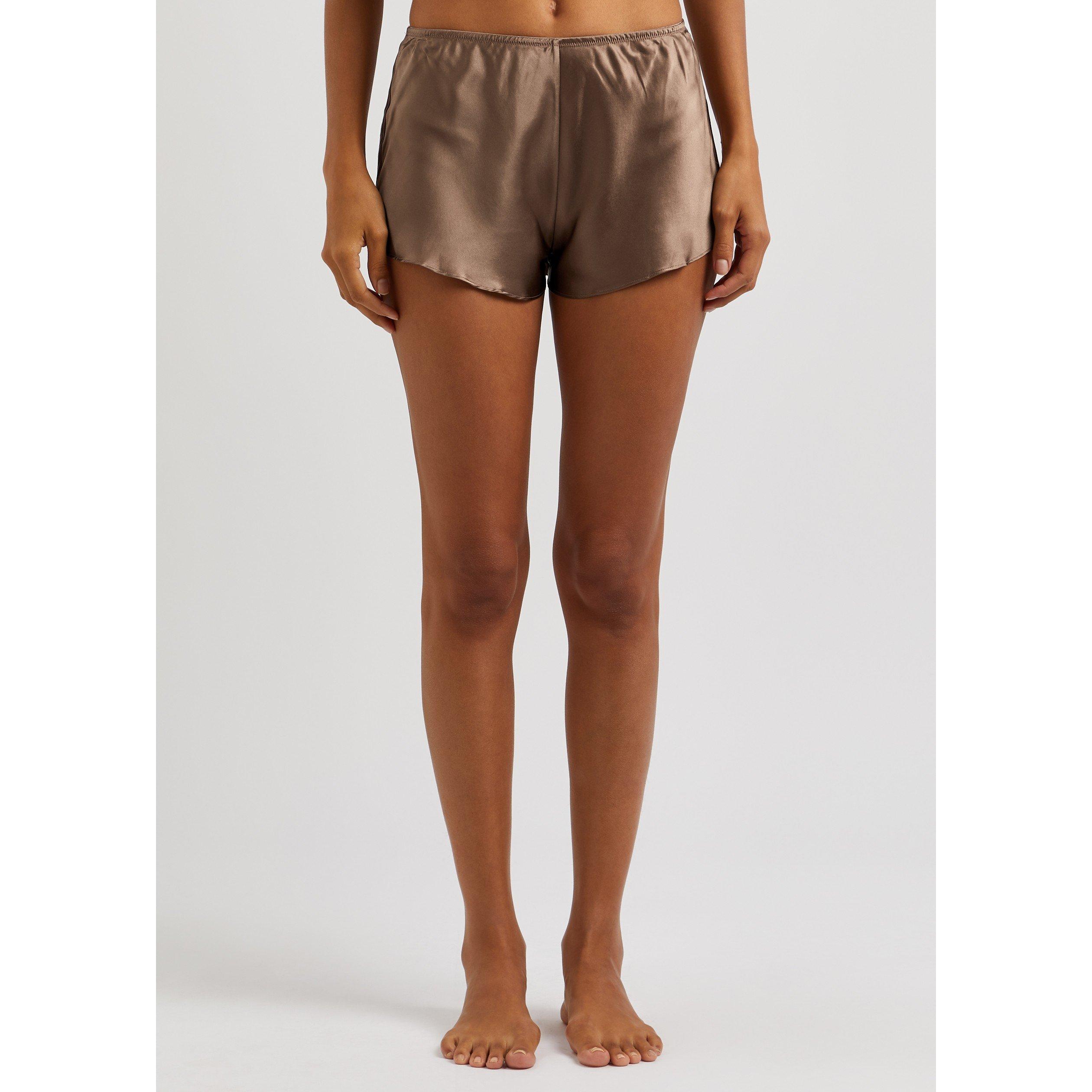 LIGHT BROWN - Simone Perele - S DREAM15B SATIN NIGHTSHORTS - 2