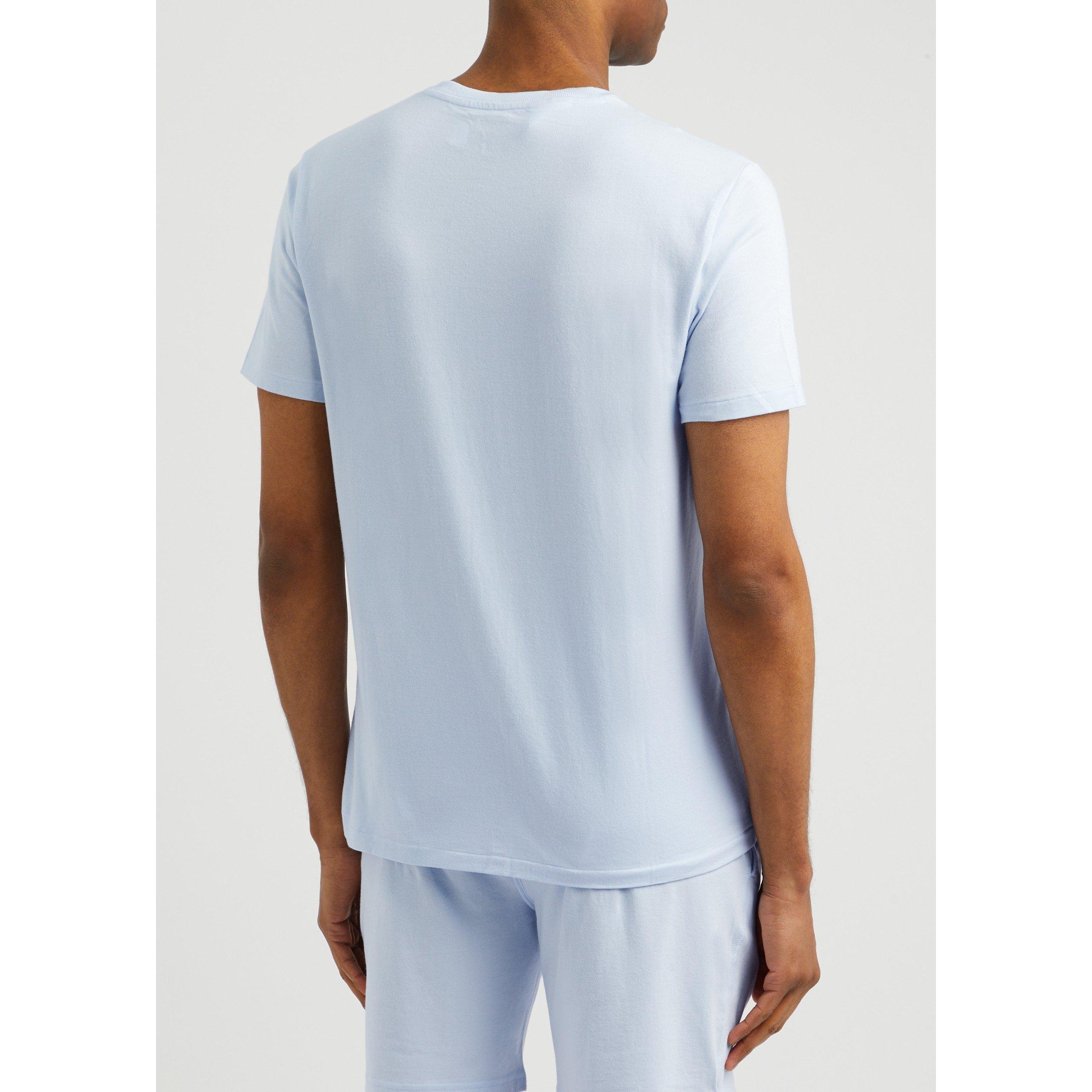 LIGHT BLUE - Polo Ralph Lauren - PRL SS CREW LOUNGE TOP - 3
