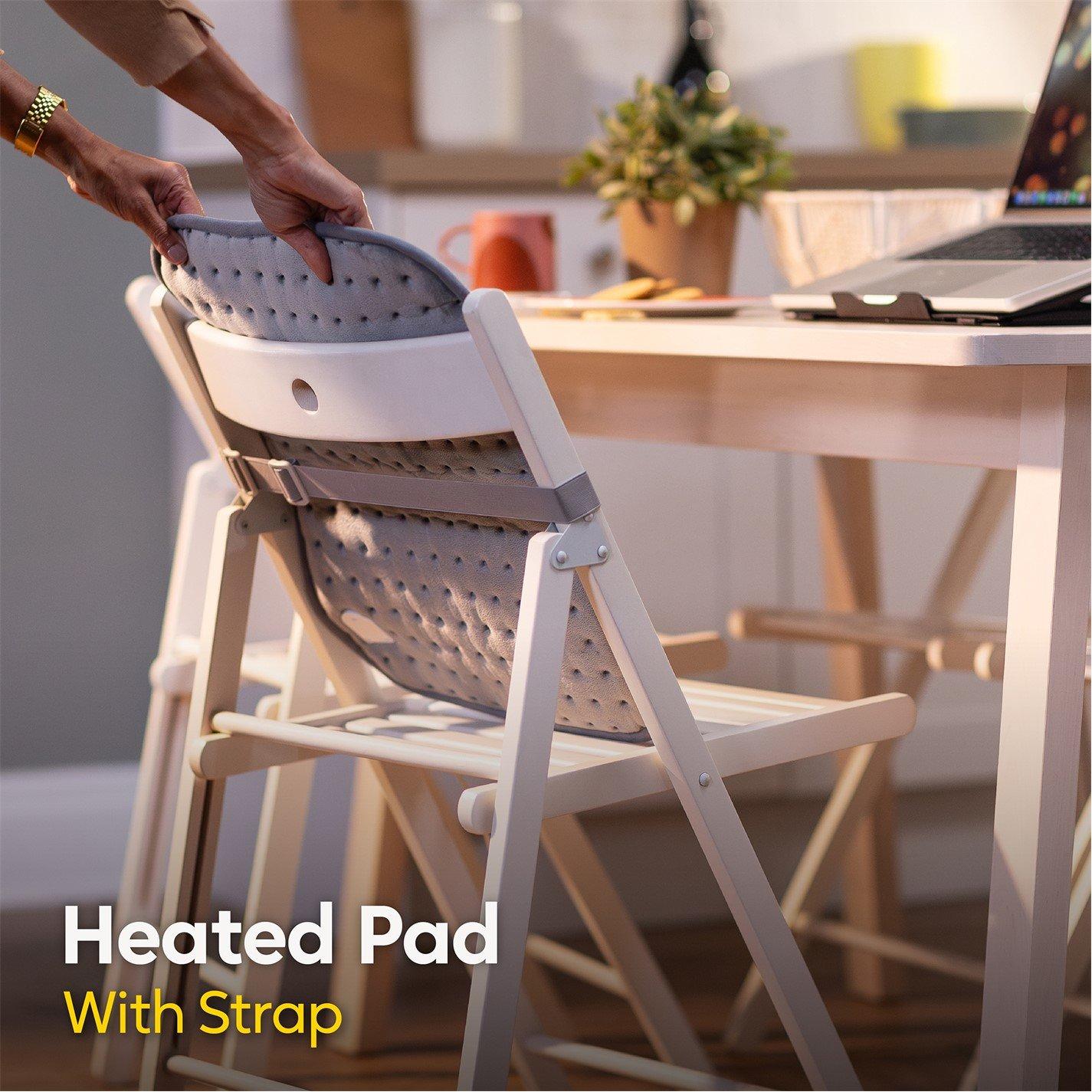 Grey - Russell Hobbs - Russell Hobbs RHHPS1001 Heated Pad with Strap - 4