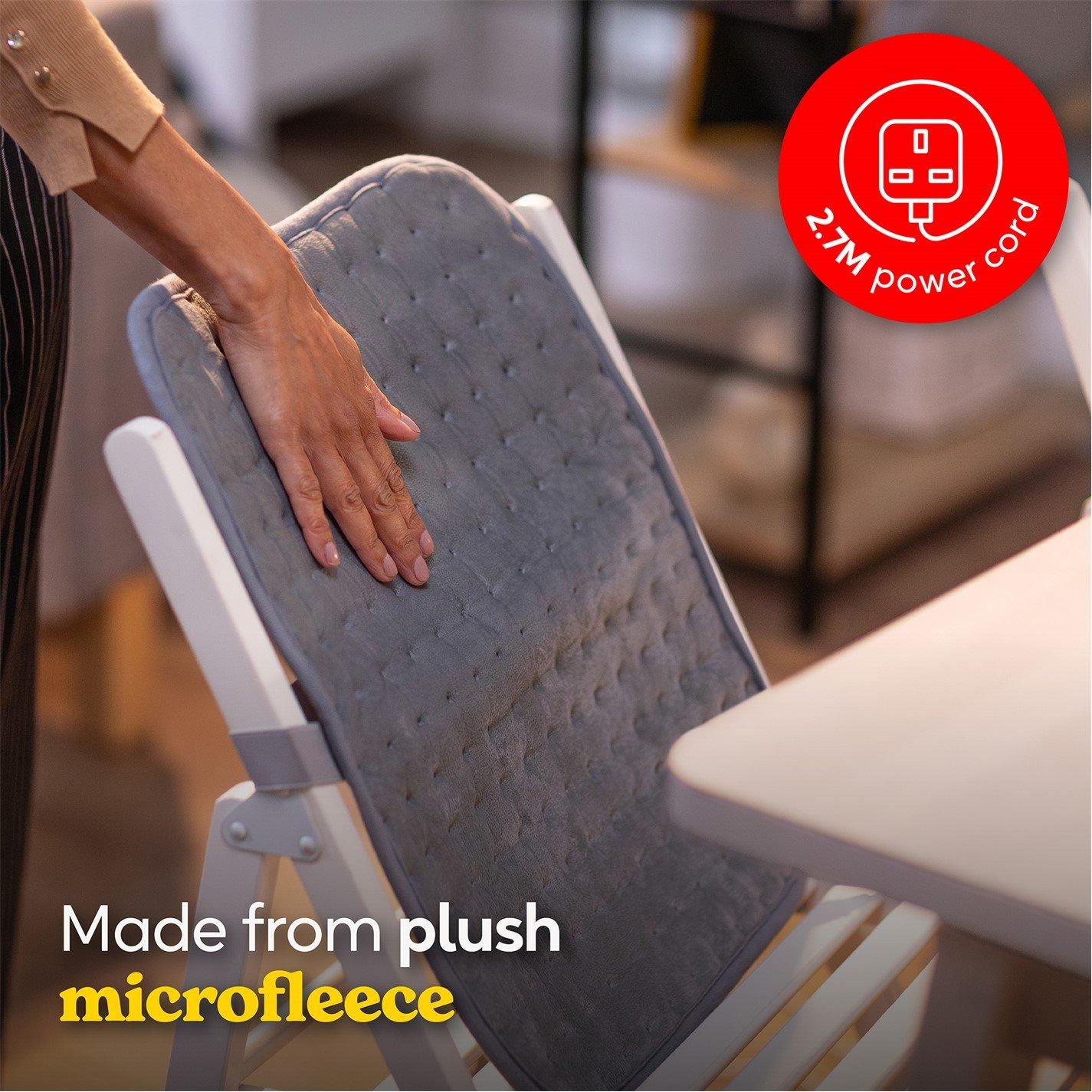 Grey - Russell Hobbs - Russell Hobbs RHHPS1001 Heated Pad with Strap - 6