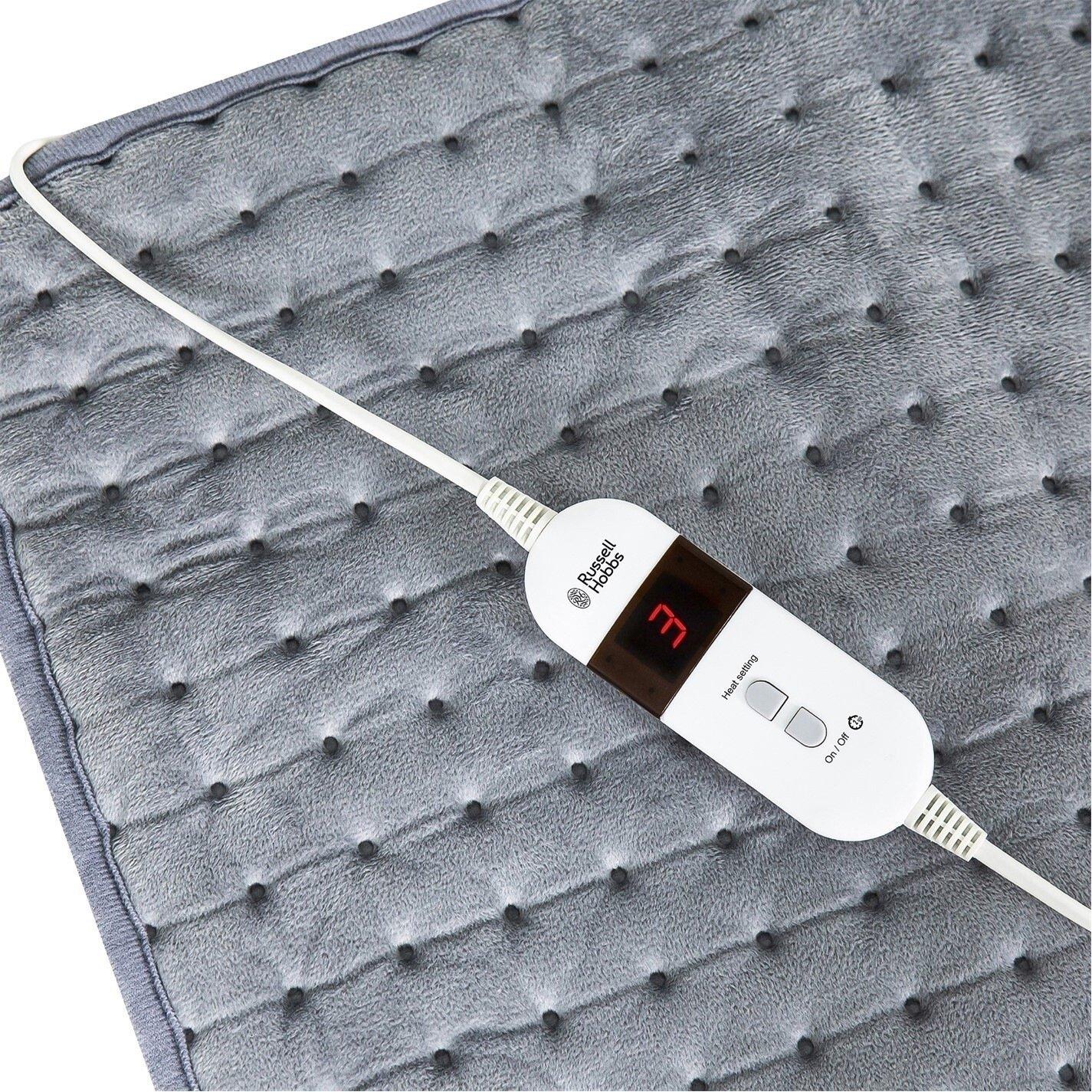 Grey - Russell Hobbs - Russell Hobbs RHHPS1001 Heated Pad with Strap - 10