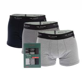 Ted Baker 3 Pack of Cotton Trunks