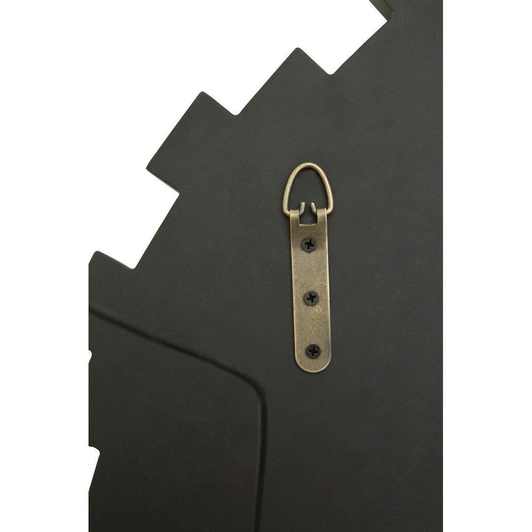 Silver - Fifty Five South - Puzzle Flared Wall Mirror - 3