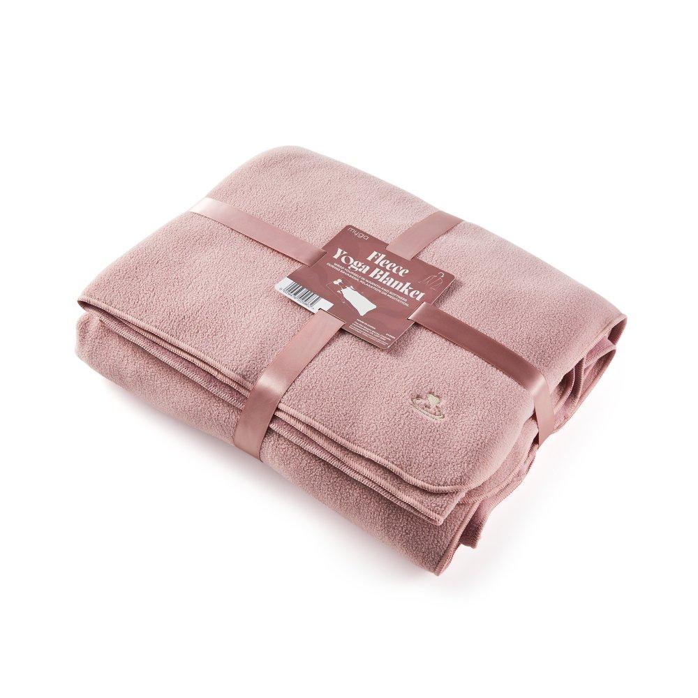 Myga  Fleece Yoga Blanket - Blush