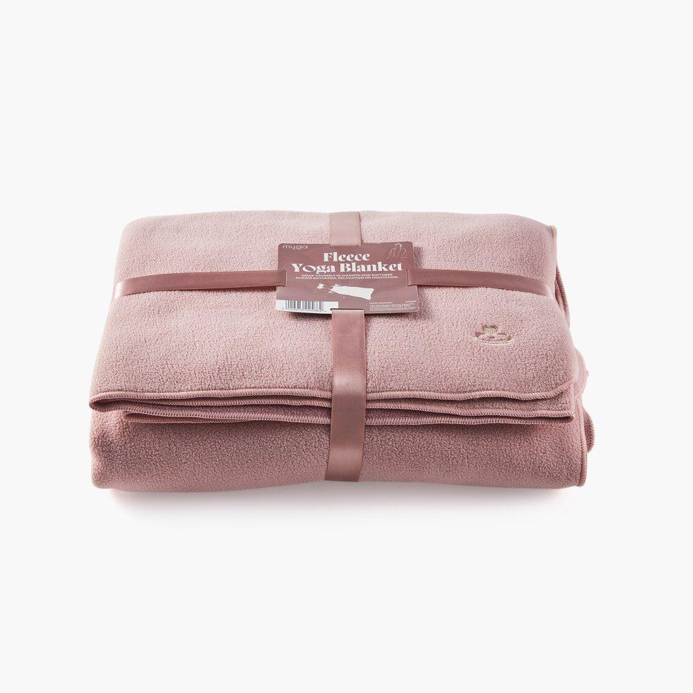 Blush - Myga - Myga Fleece Yoga Blanket - 2