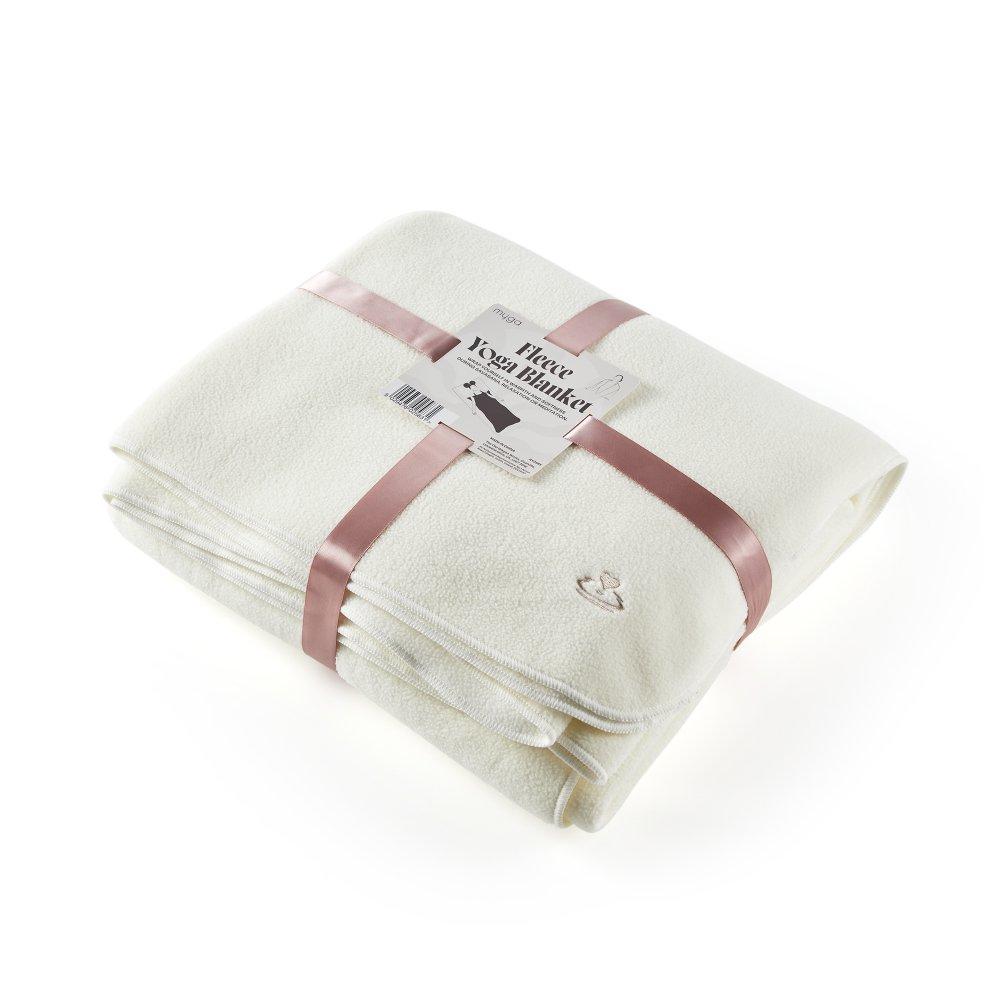 Cream - Myga - Myga Fleece Yoga Blanket - 1