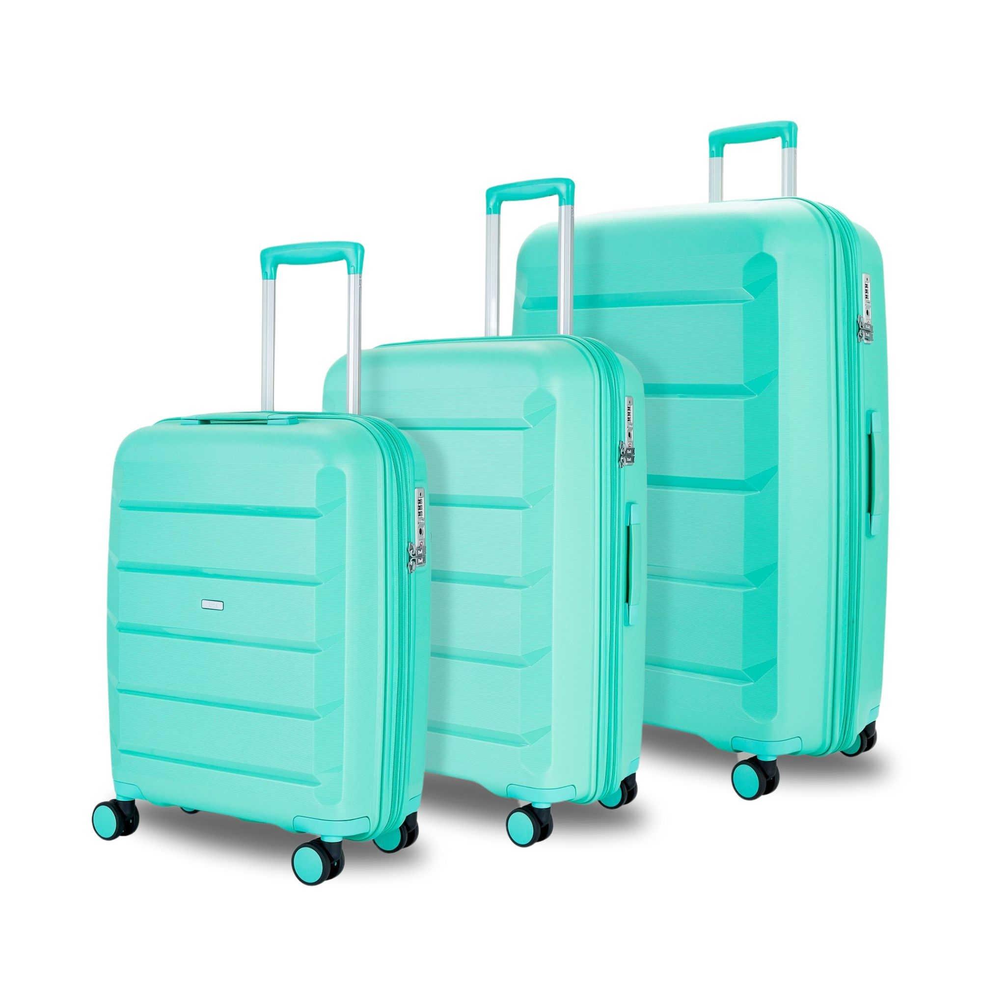 Turquoise - Rock - Tulum Suitcases Turquoise - 1