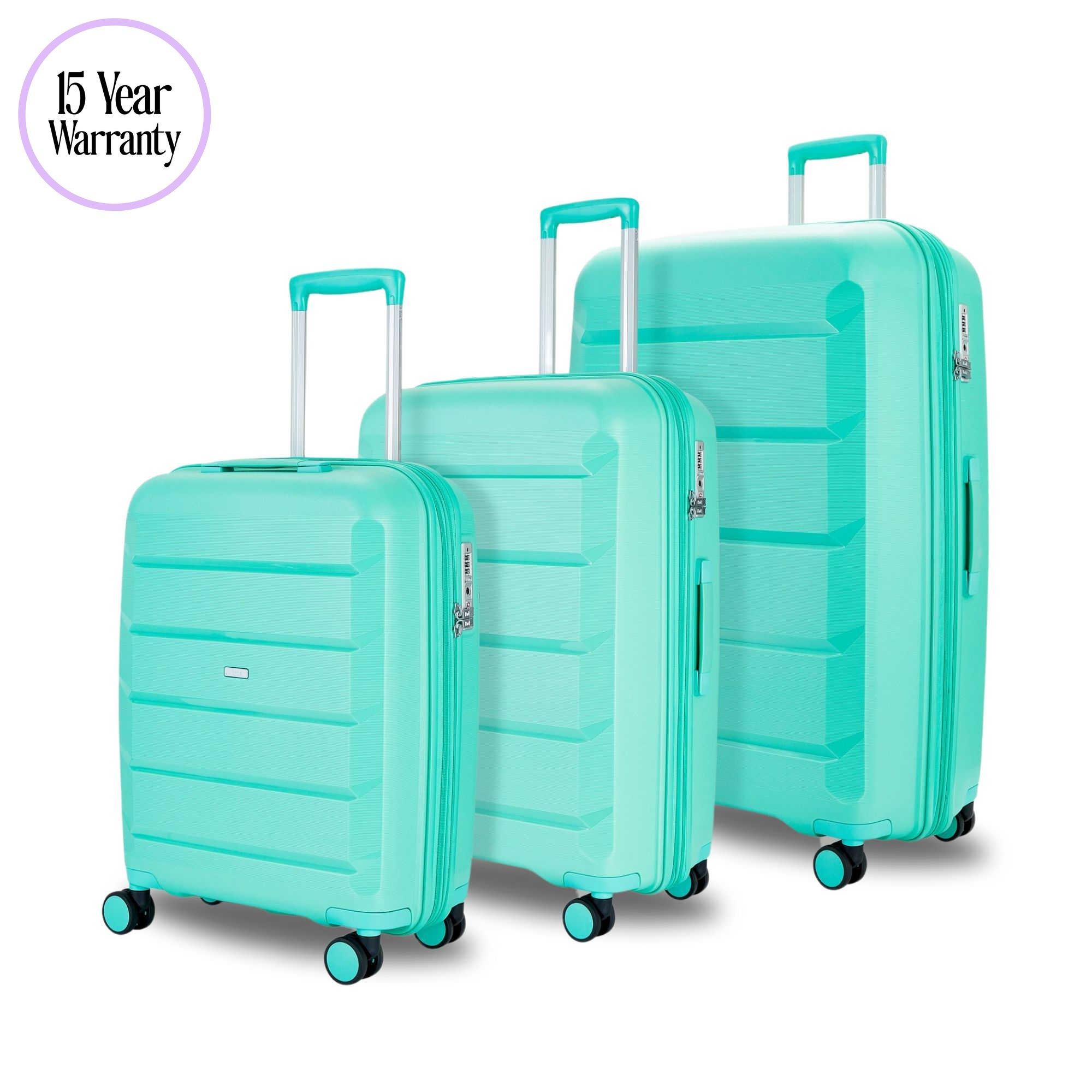Turquoise - Rock - Tulum Suitcases Turquoise - 1