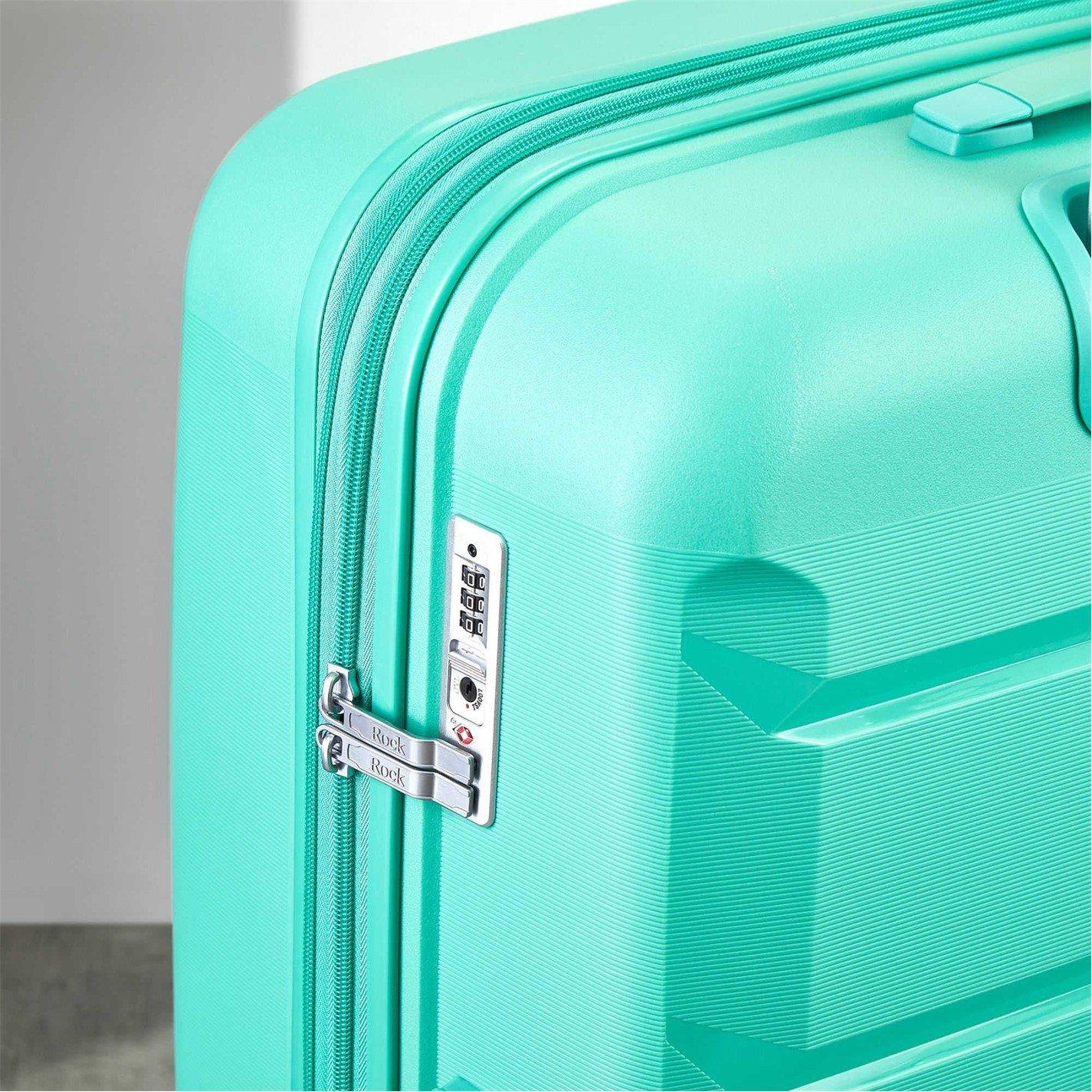 Turquoise - Rock - Tulum Suitcases Turquoise - 6