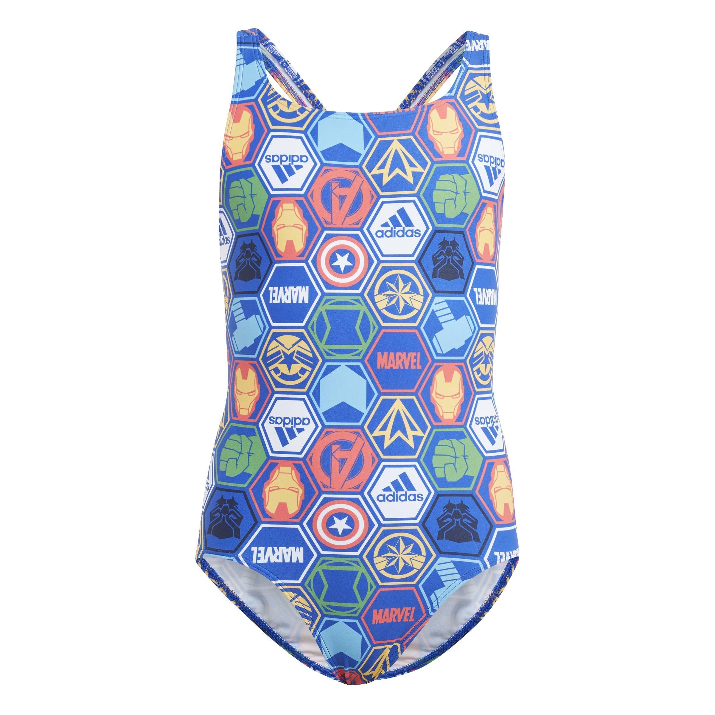 adidas X Marvels Avengers Swimsuit Junior Maillots de bain une piece Sports Direct