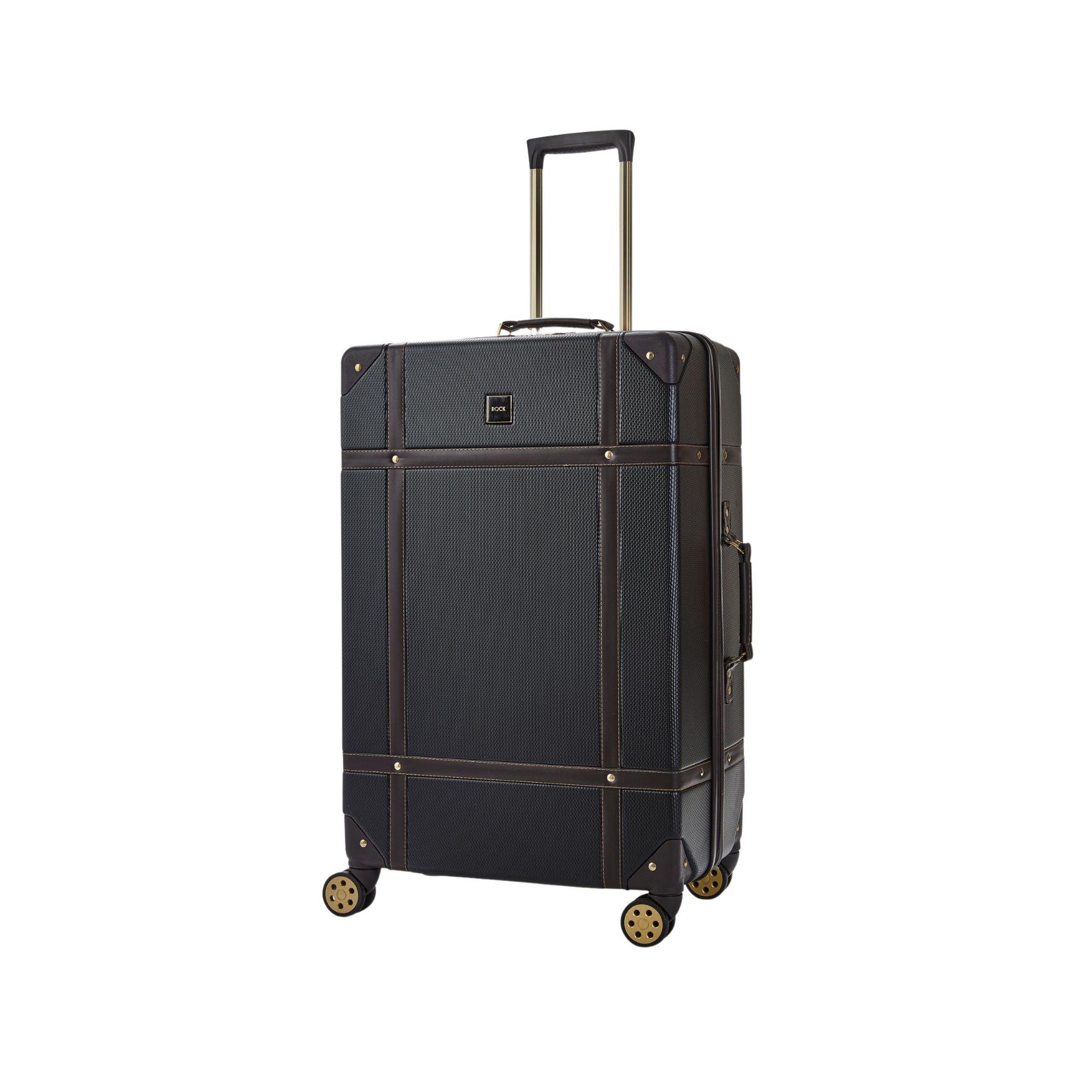 Black - Rock - Vintage Suitcase Black - 1