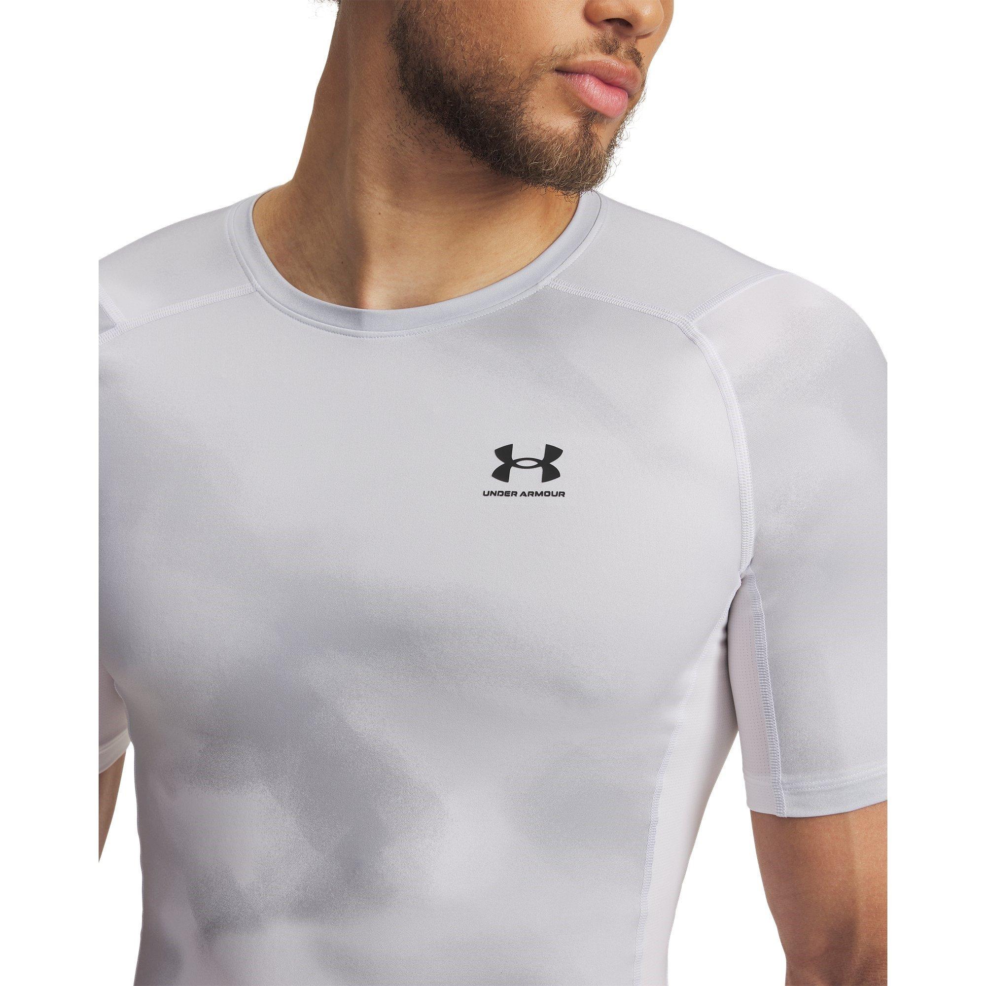 Wit - Under Armour - HeatGear® Printed Short Sleeve Men's - 3