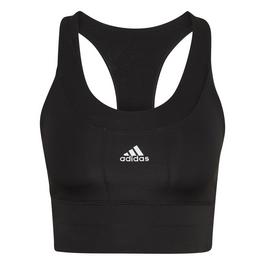 adidas Running Medium-Support Pocket Bra Womens High Impact Sports