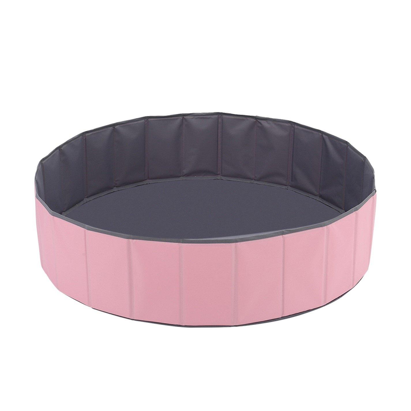 Pink - KIDKID - Foldable Kids Ball Pool - 80cm Diameter - 7